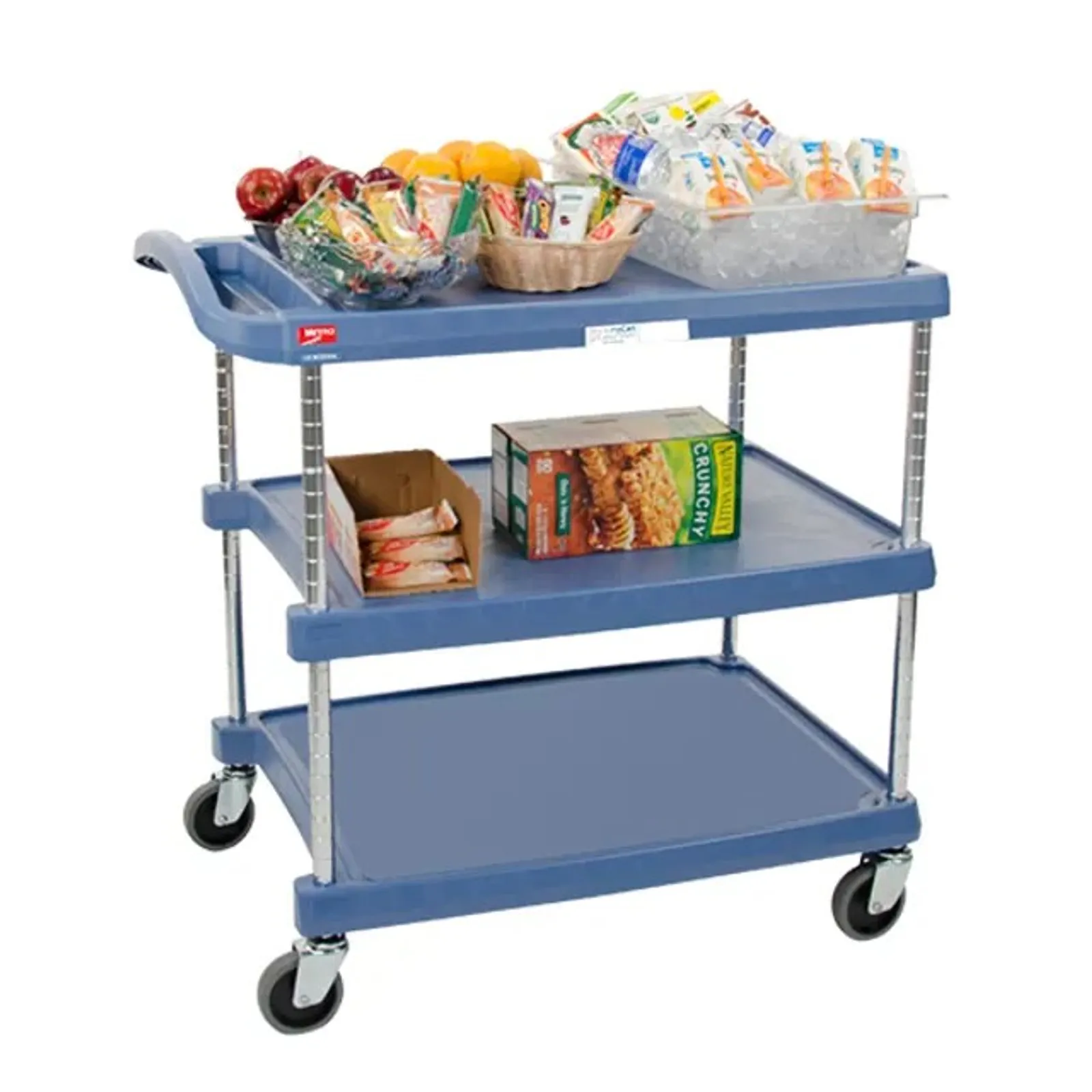 Metro MY2636.35.BU - 3 Tier Polymer Carts