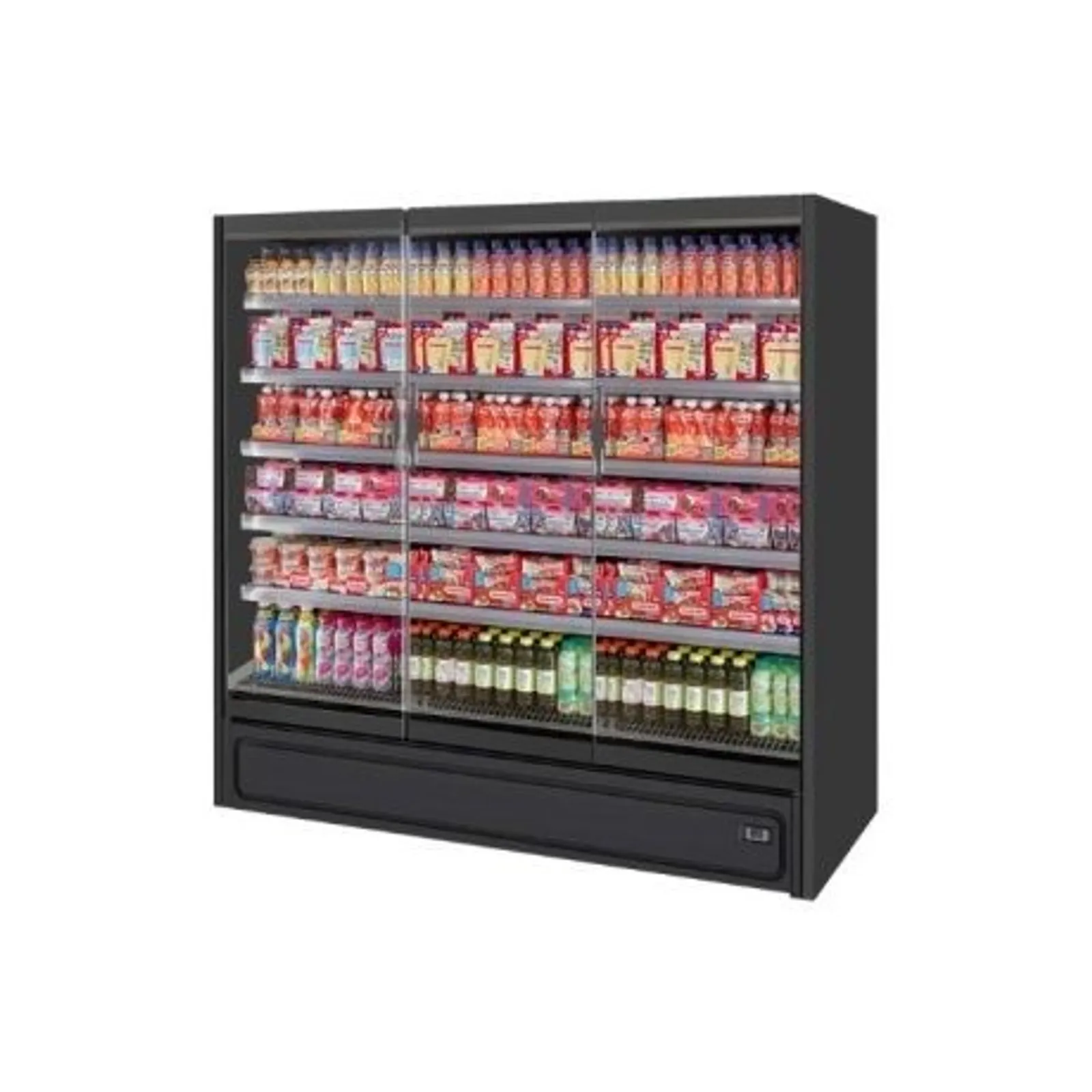 Bonnet Neve Multi-Fresh Modular 188 - 3 Door Chiller with Advance Doors