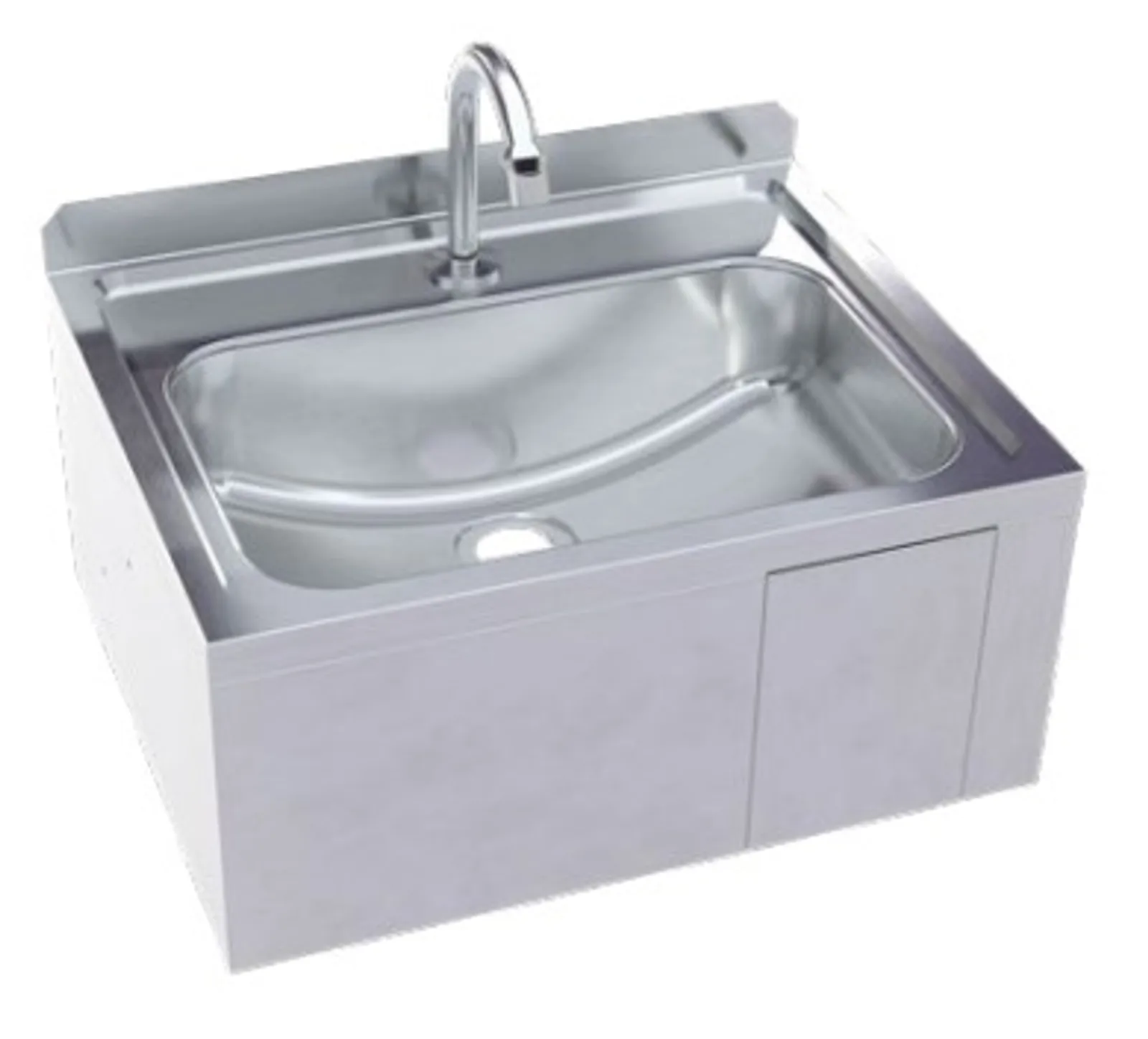 3Monkeez AB-KNEEHBTMV-1 - Knee Operated Basin with Thermostatic Mixing Valve