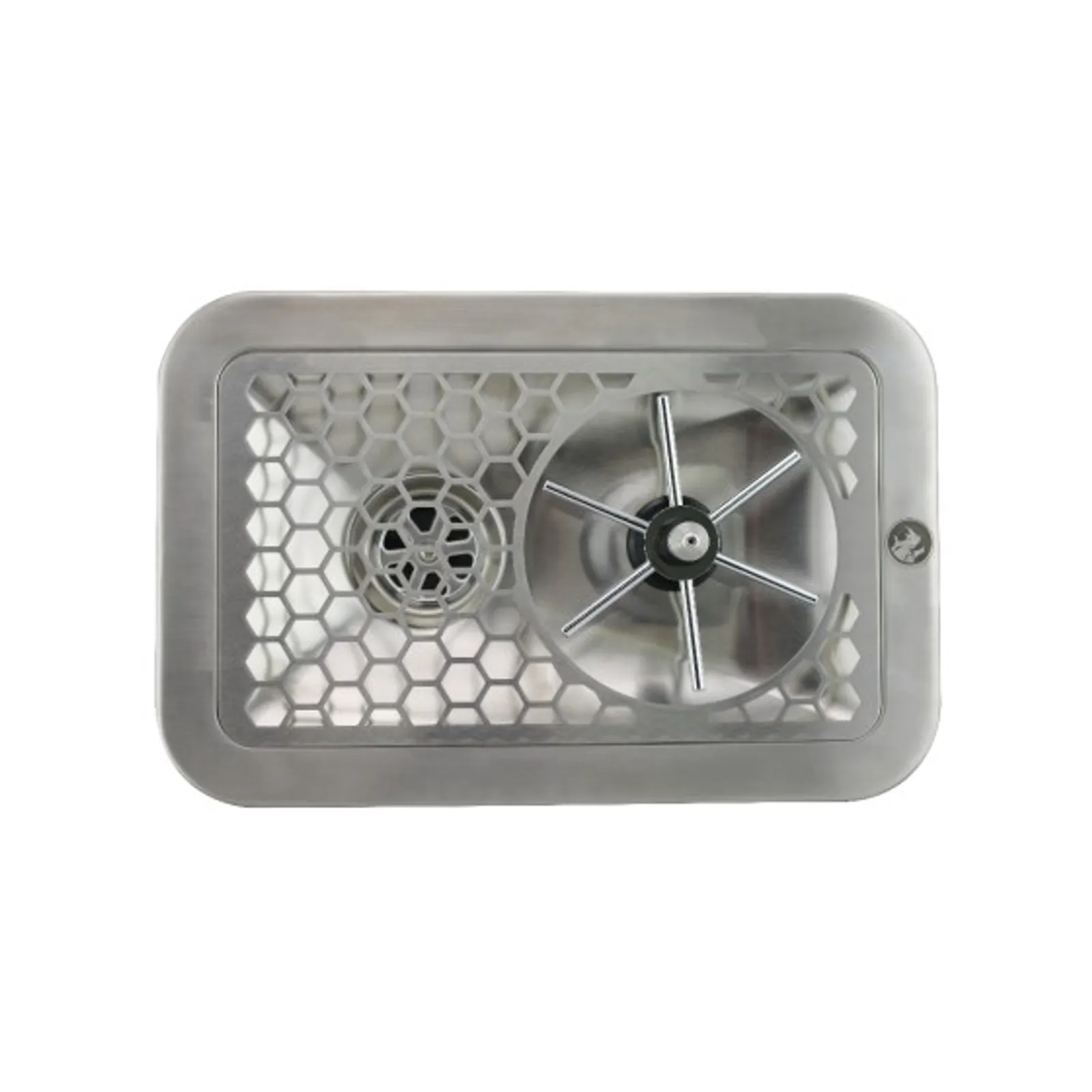 Rhino RHPR300-S - Pitcher Rinser 300mm - Spinjet. NSF Approved