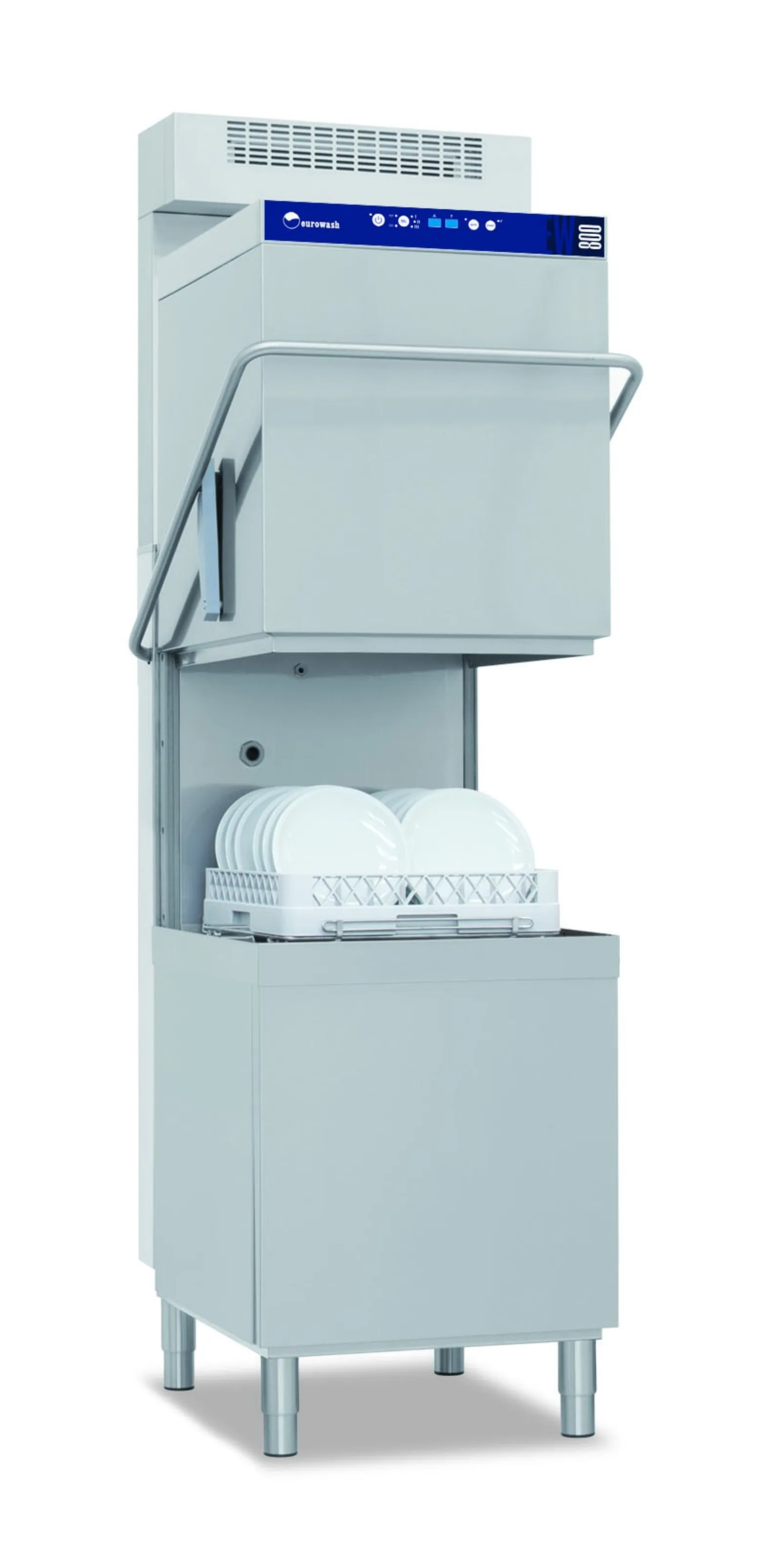 Eurowash EW800R - Pass-through Dishwasher with Heat Recovery