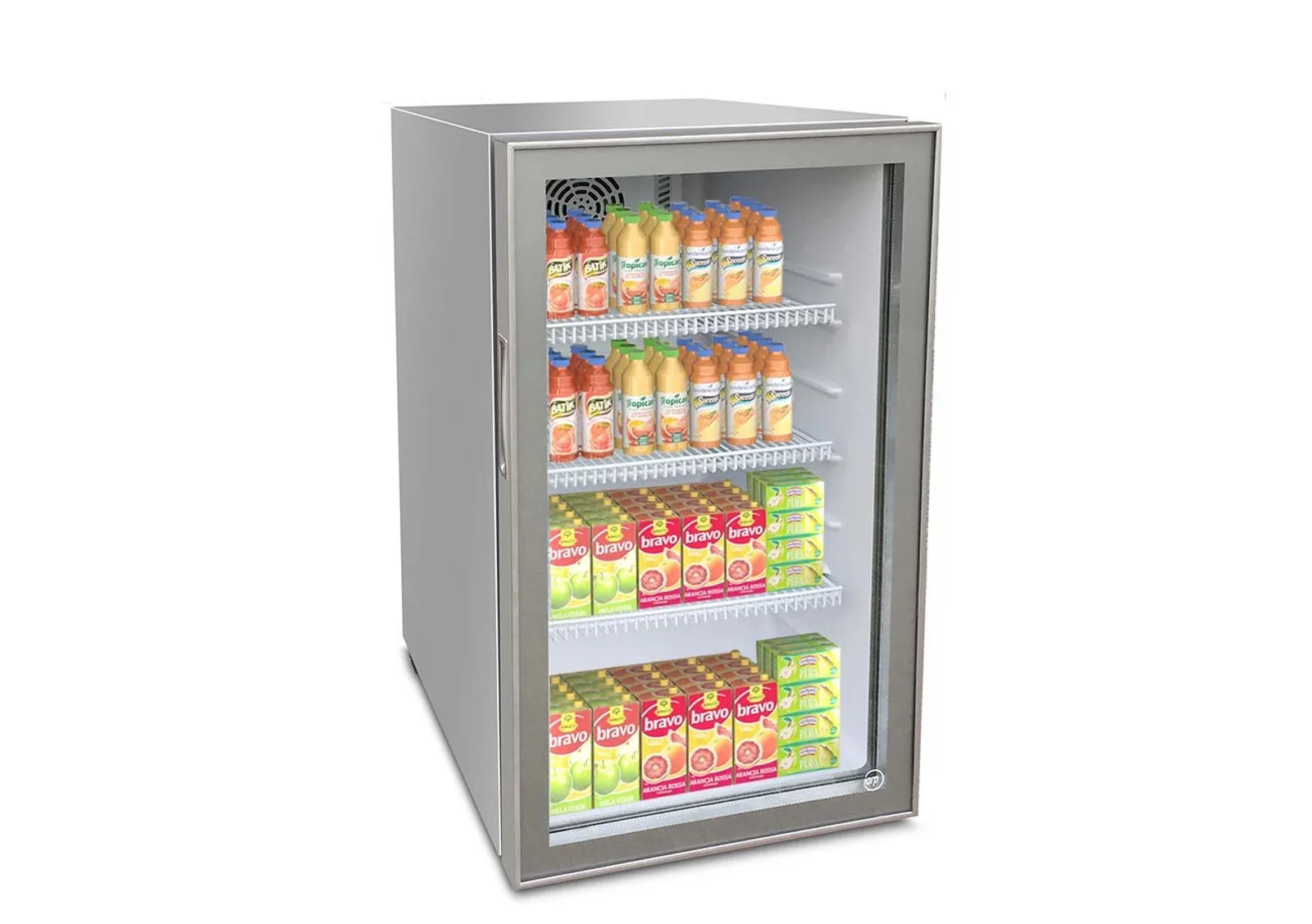 IARP Counter 98 Glass Silver - Upright Glass Door Cooler