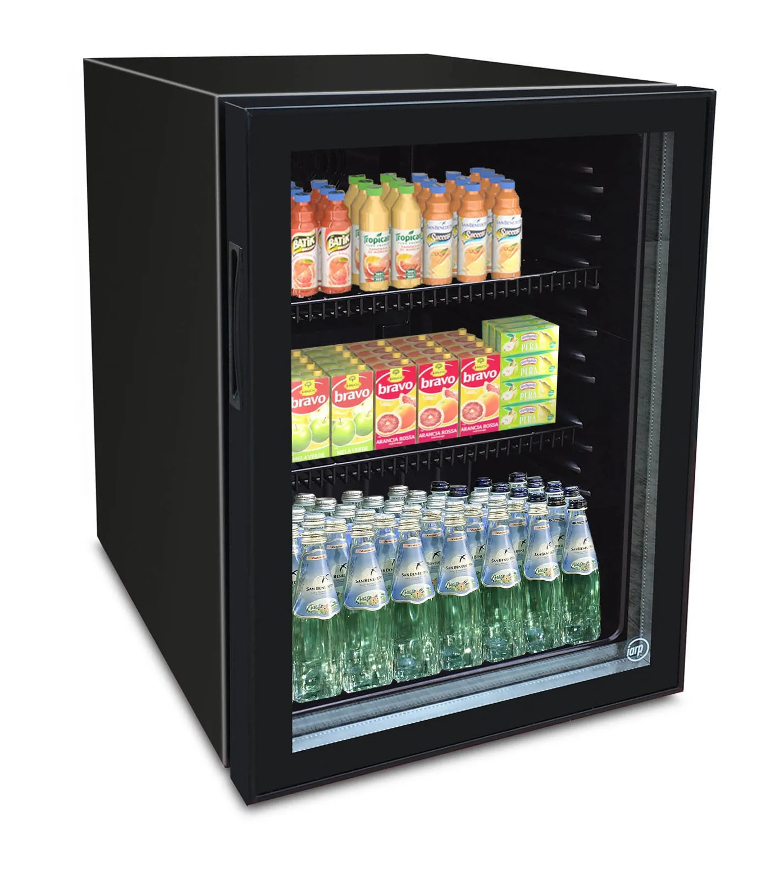 IARP Counter 68 Glass Black - Upright Glass Door Cooler