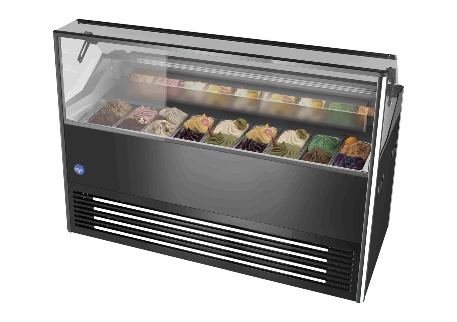 IARP Delight 9 Prime - 9 Tubs Scooping Ice Cream Cabinet