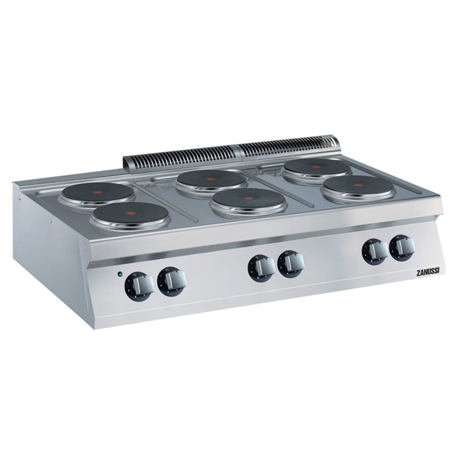 Zanussi 372019 EVO700 - 6 Hot Plates Electric Boiling Top