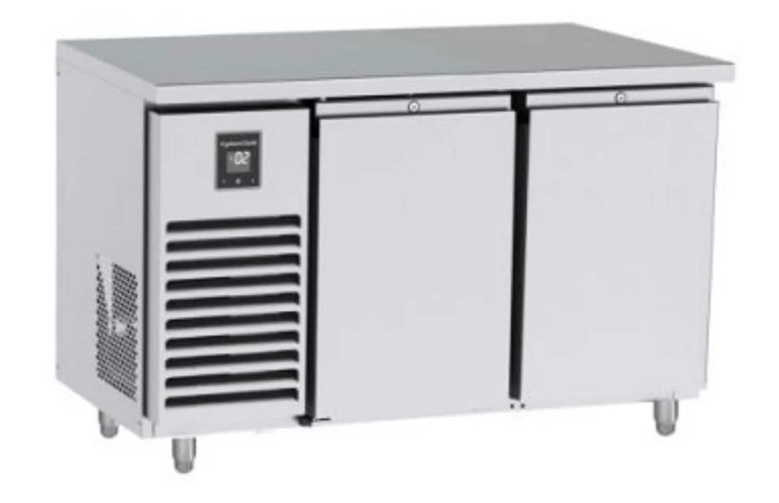 CyberChill MCR211-RDD - 2 Door Counter Chiller GN 1/1 Remote
