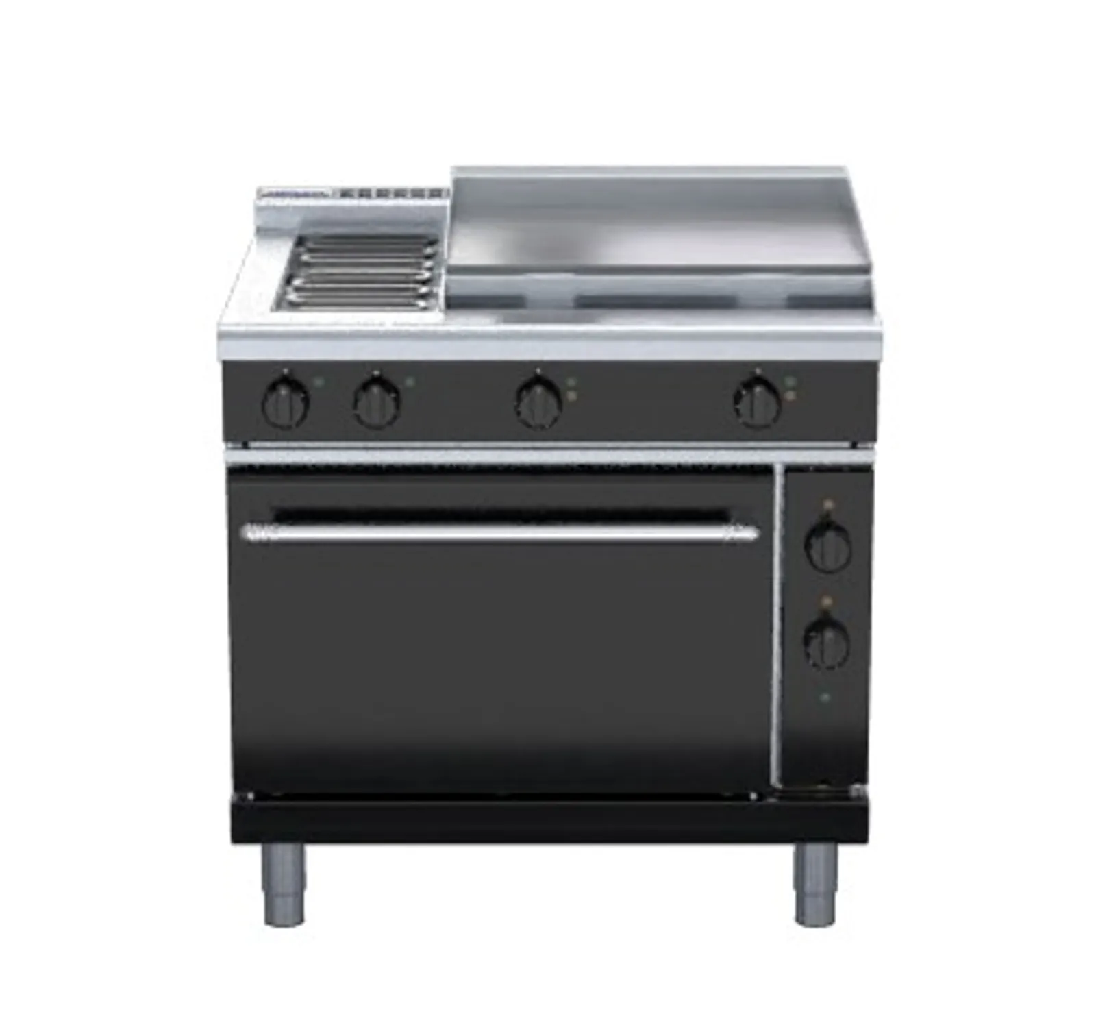 Waldorf Bold RNLB8616E - 900mm Electric Range Static Oven Low Back Version