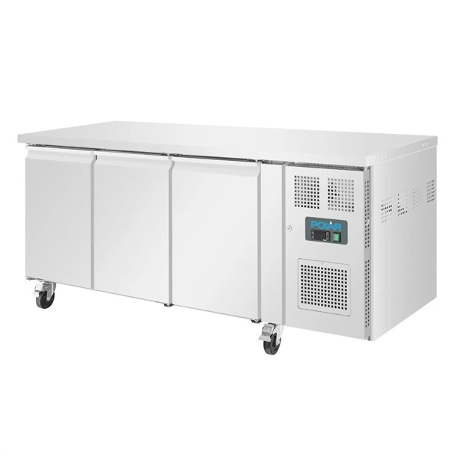 Polar G600-A U-Series - 3 Door Counter Freezer 417Ltr