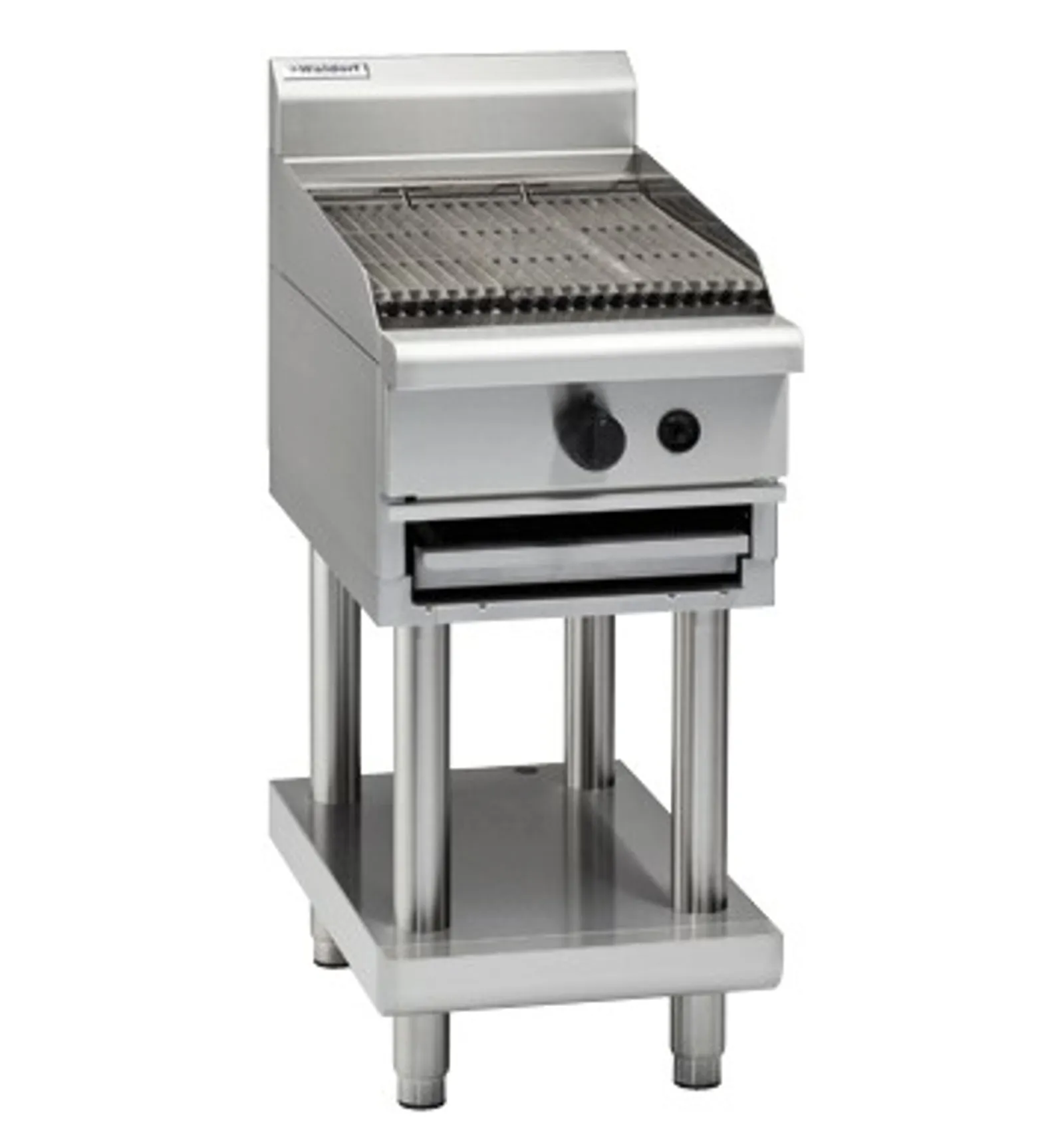 Waldorf 800 CH8450G-LS - 450mm Gas Chargrill - Leg Stand