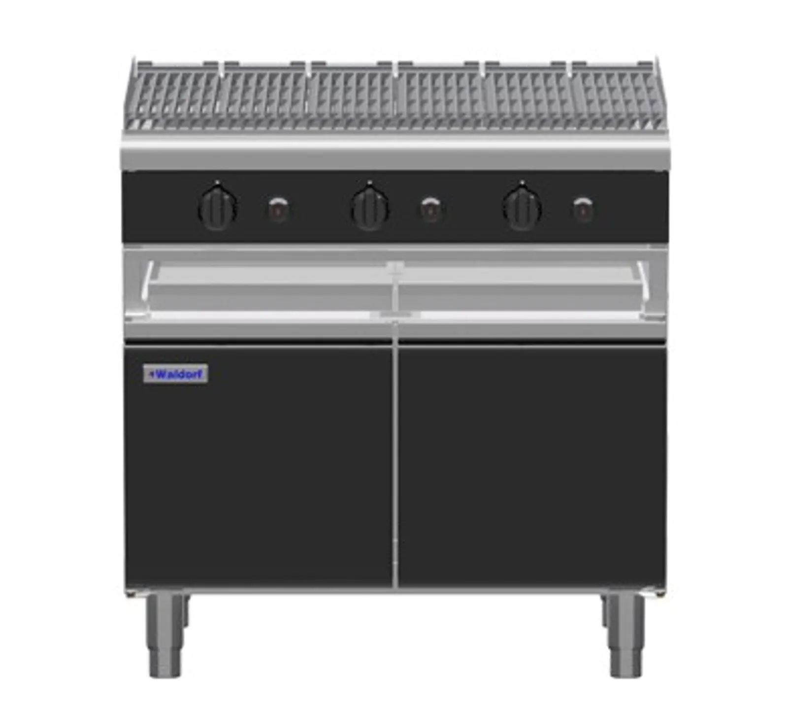 Waldorf Bold CHB8900G-CD - 900mm Gas Chargrill - Cabinet Base