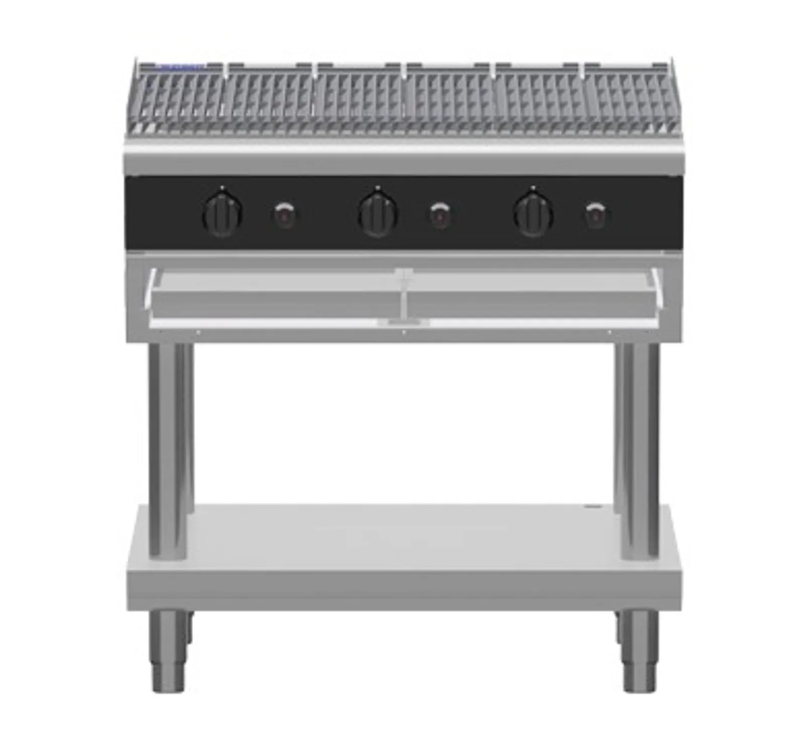 Waldorf Bold CHB8900G-LS - 900mm Gas Chargrill - Leg Stand