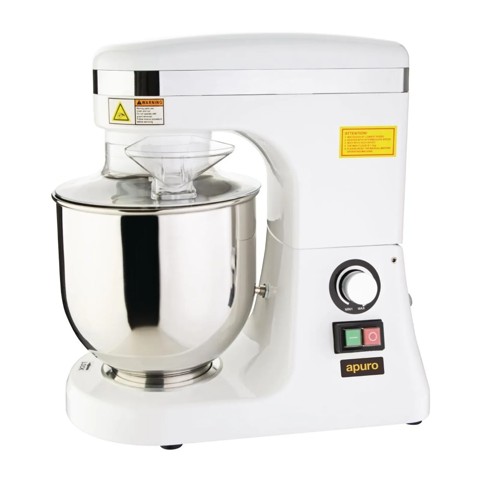 Apuro DB266-A - Planetary Mixer White 7Ltr