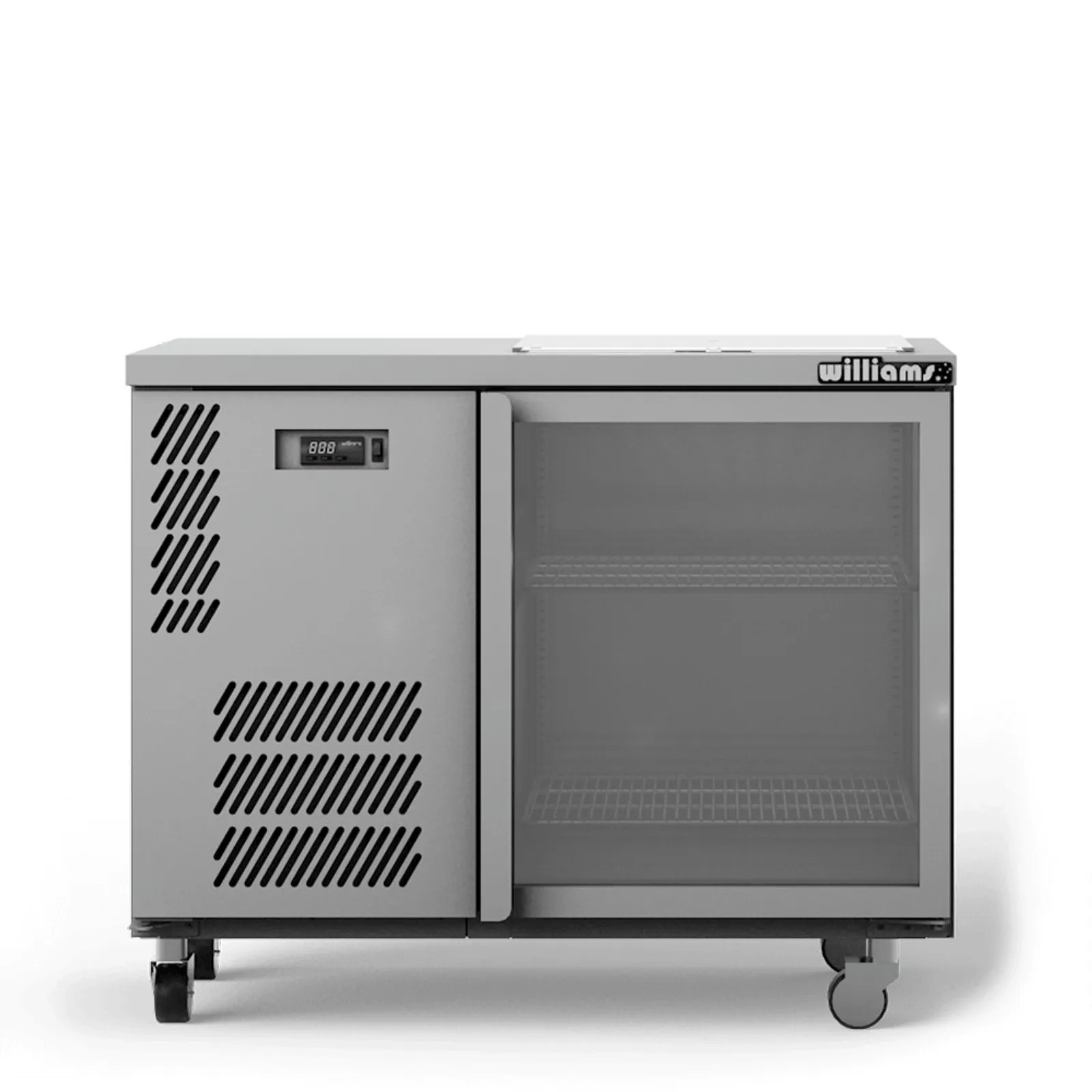 Williams GC15UGDSL - 1 Door Spring Loaded Glass Chiller Fridge