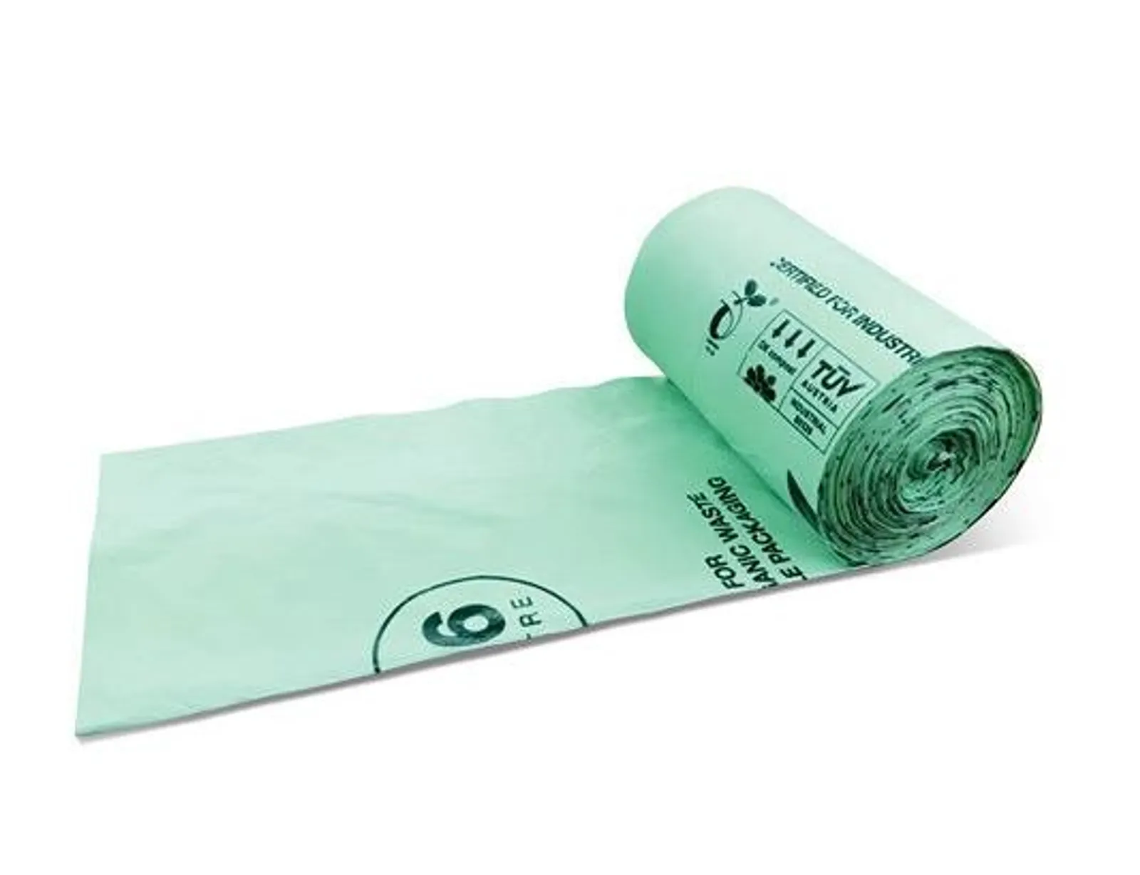 PAC Trading BL54 - Compostable Trash Bag-Bin Liner 54L 500pc/ctn