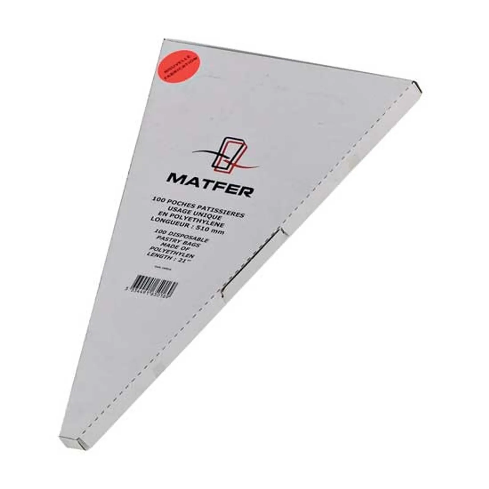 Matfer 165016 - Piping Bags Disposable (Pack of 100)