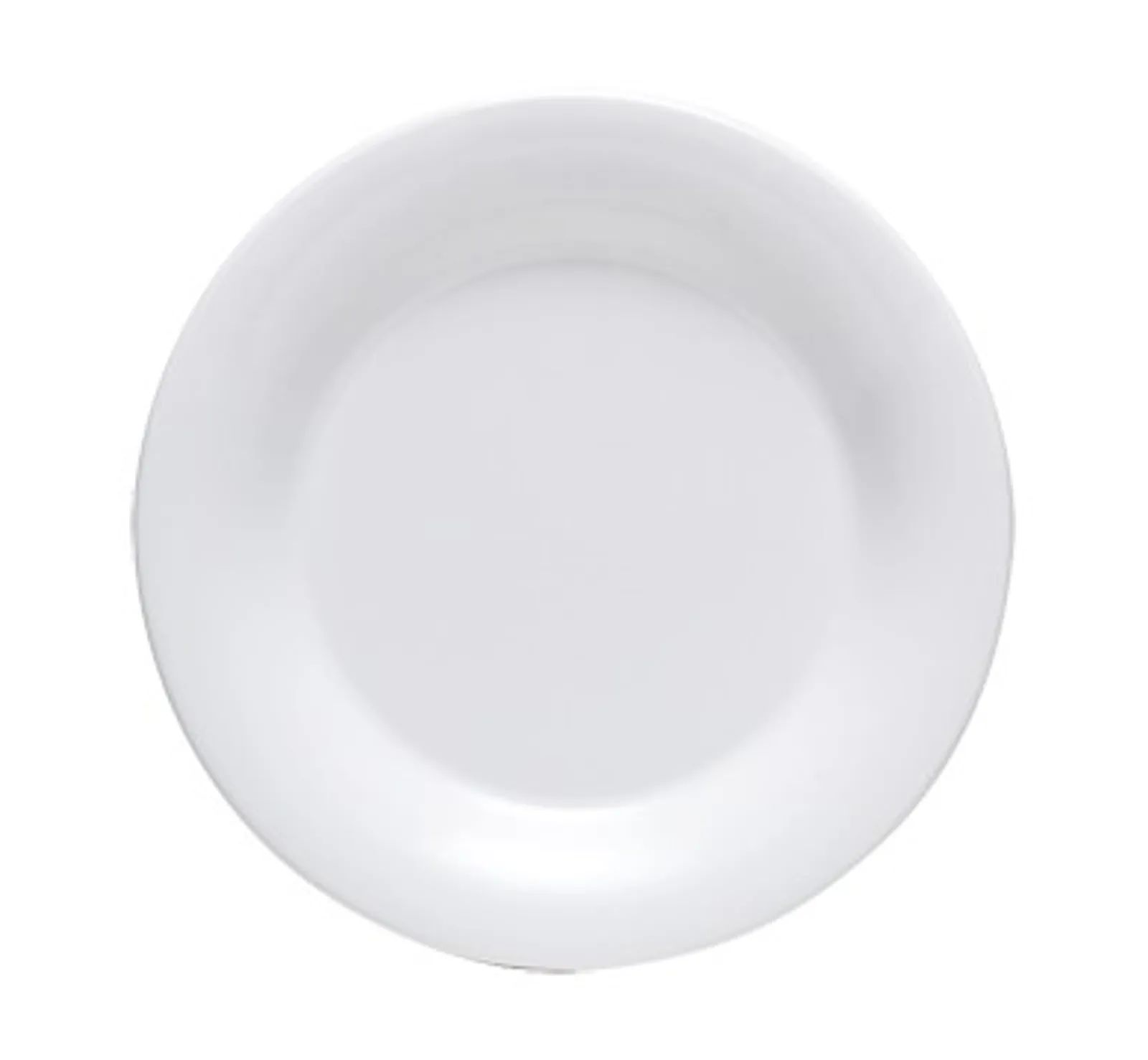 Aladdin Temp-Rite K95 - 9" / 230mm Alacite Round Entre Plate - White