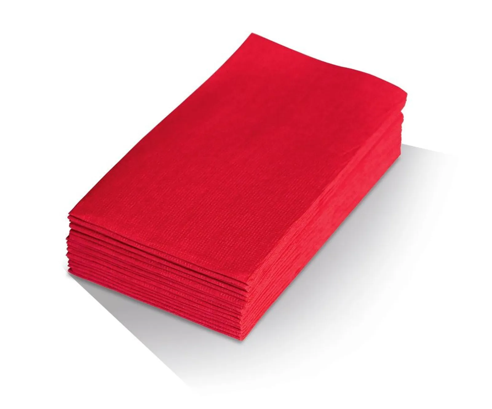PAC Trading RN40Q - Red Quilted 2ply Dinner Napkin -1/8 GT fold 1000pc/ctn