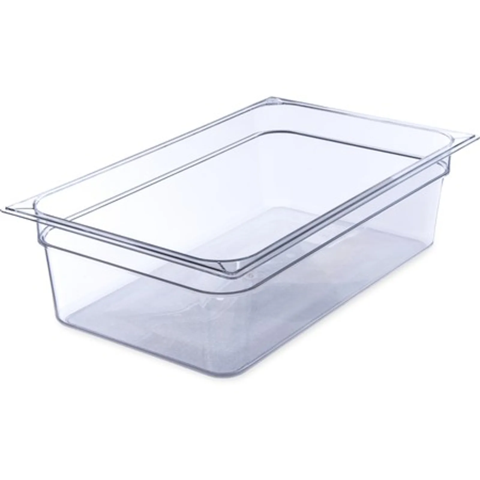 Carlisle 10202B07 - StorPlus Polycarbonate Food Pan Full-Size, 150mm Deep - Clear