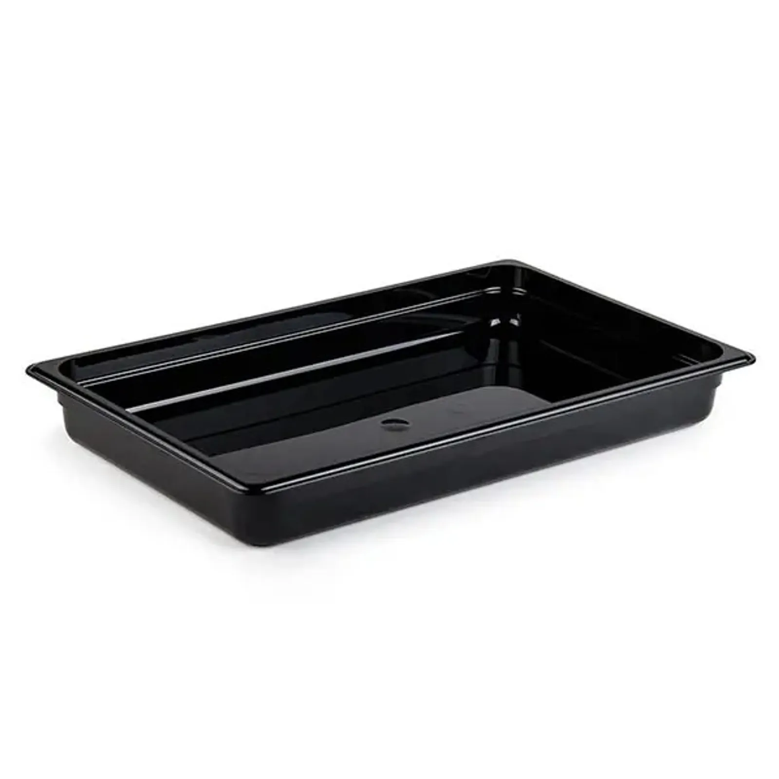 Cambro 12CW110 - Polycarbonate Food Pan 1/1 Size, 65mm Deep - Black