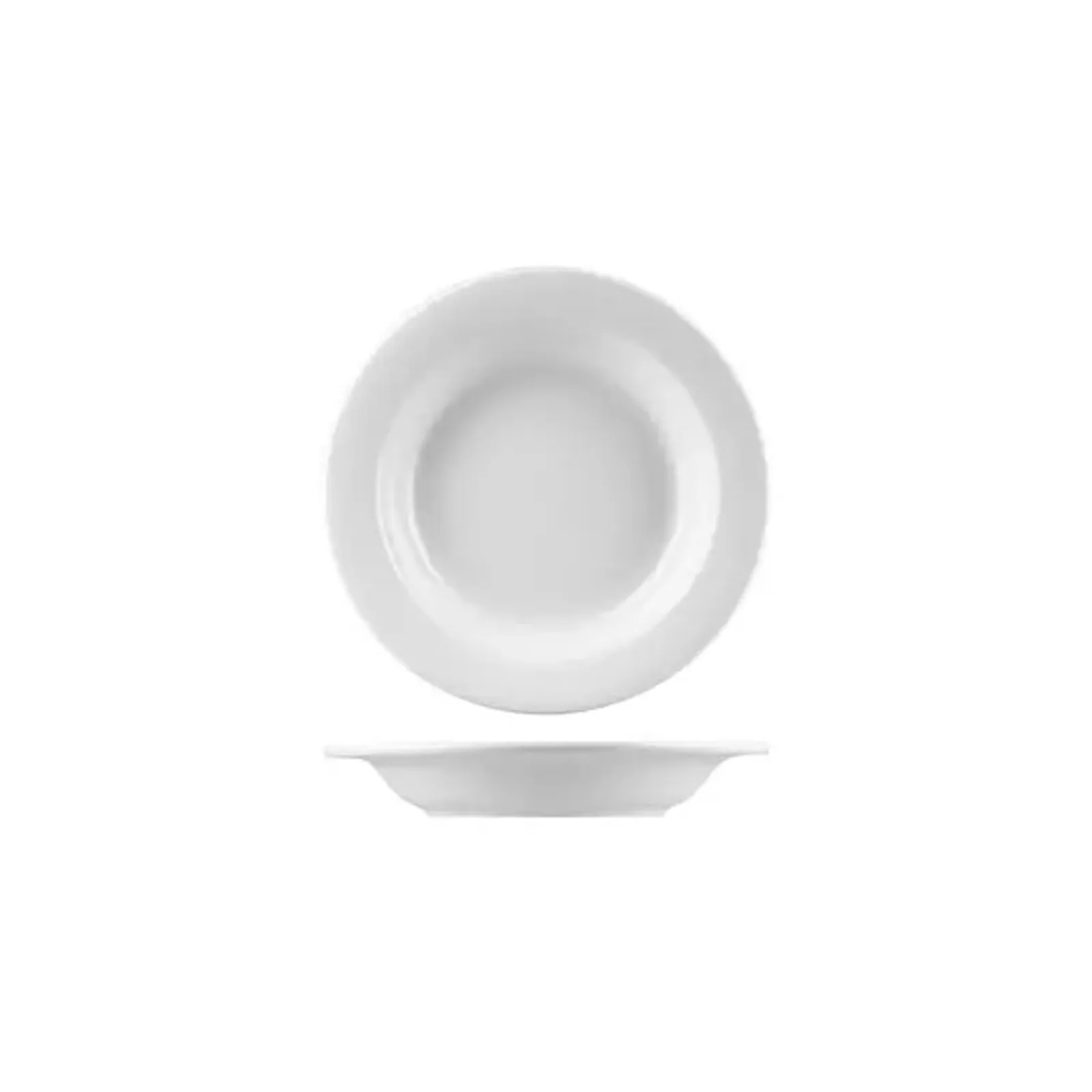 AFC V0857 Flinders Healthcare - Round Soup Bowl - Wide Rim 230mm