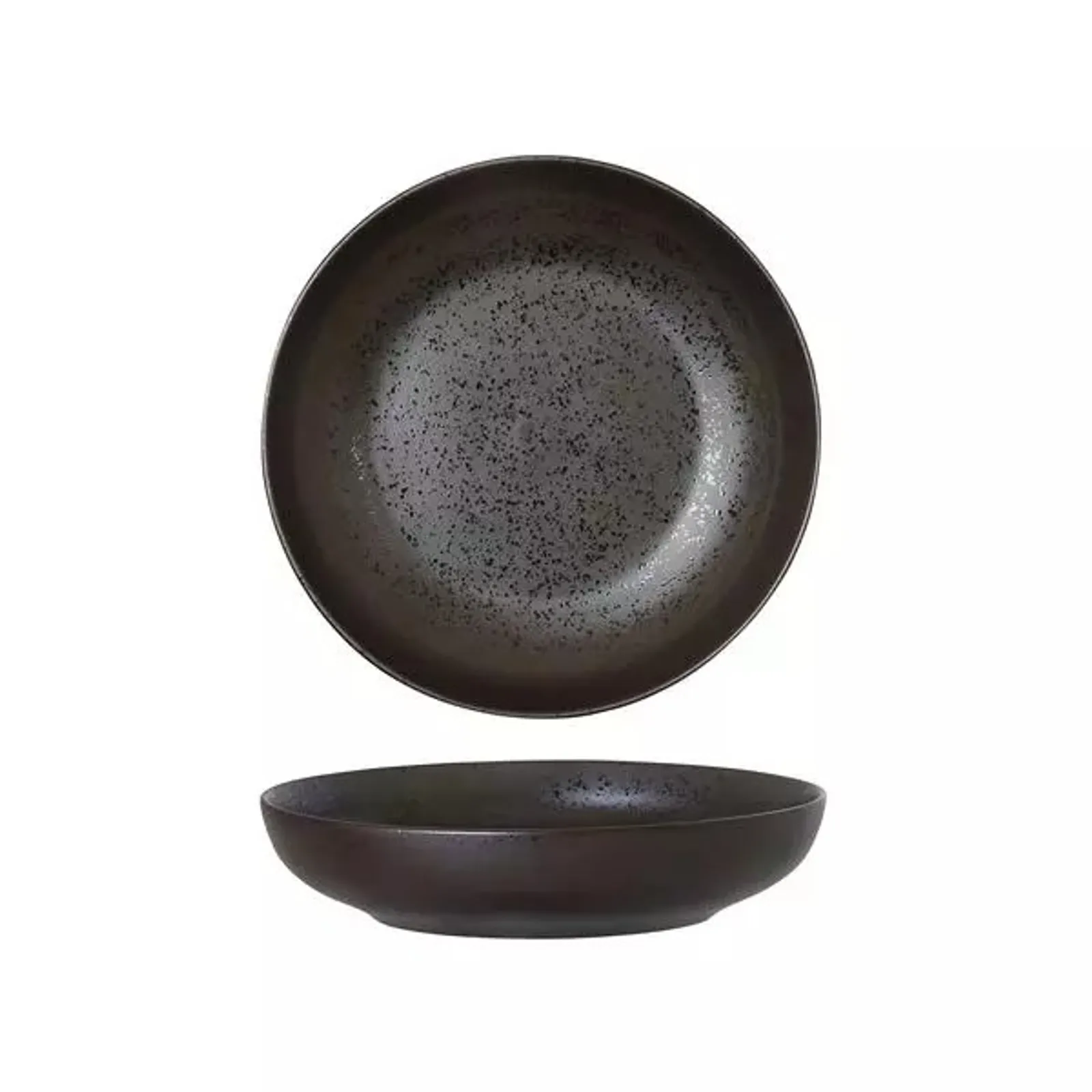 Luzerne 94452-LB Lava Black - Round Share Bowl 210mm
