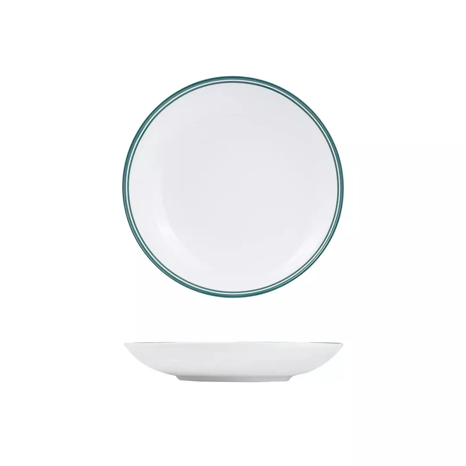 Rak Porcelain NDP23-G Nano Cru Green - Round Bowl 230mm