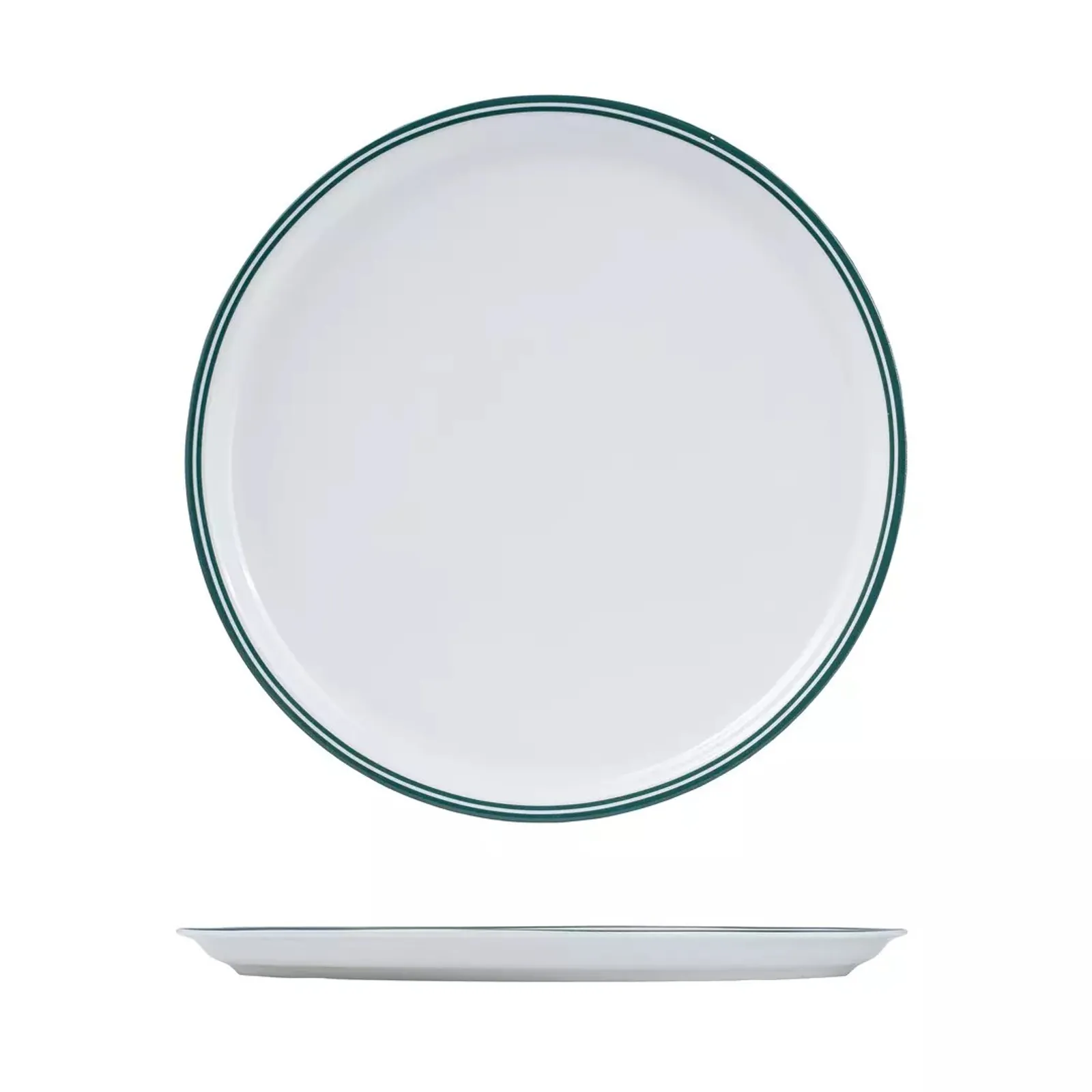 Rak Porcelain BPP33-G Nano Cru Green - Pizza Plate 330mm