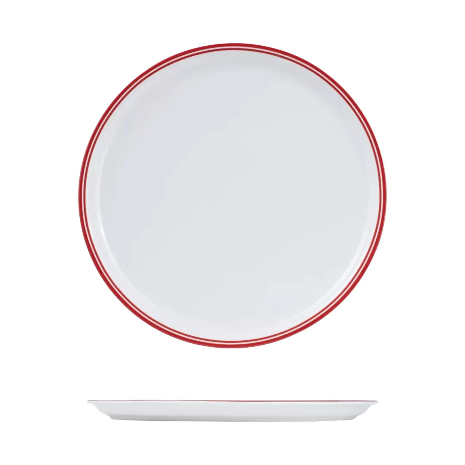 Rak Porcelain BPP33-R Nano Cru Red - Pizza Plate 330mm