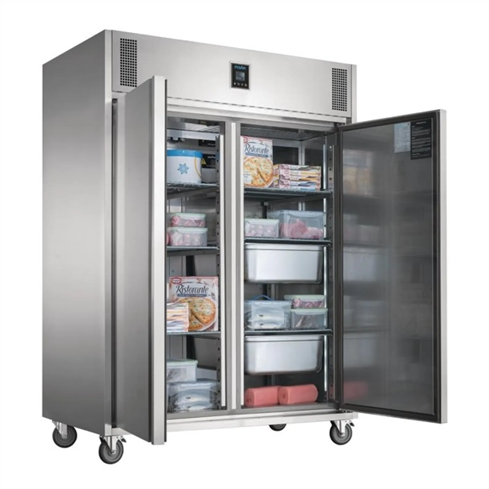 Polar UA004-A U-Series - Premium Double Door Freezer 1170Ltr