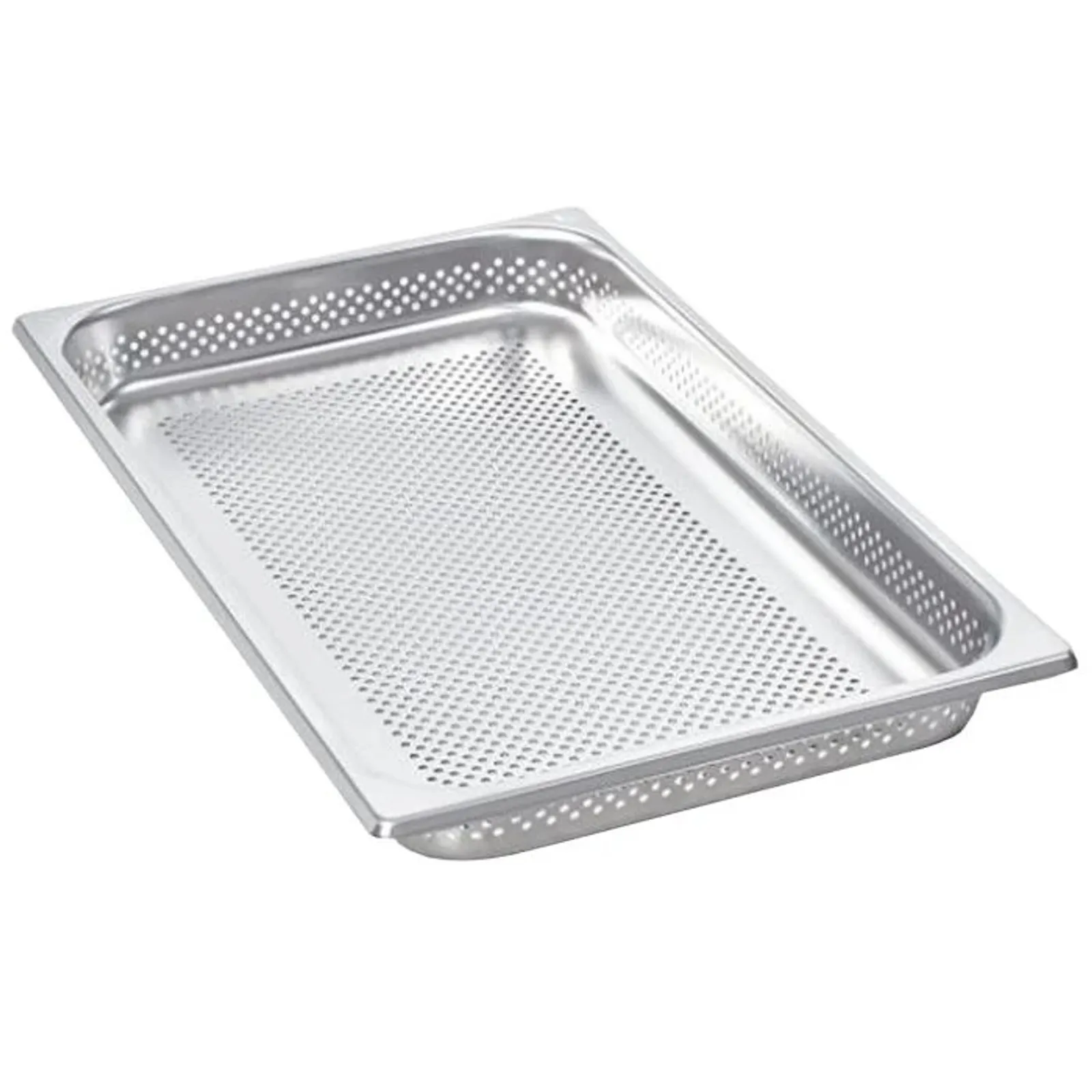 Rational 6015.1165 - Stainless Steel Gastronorm Perforated GN 1/1, 55mm Deep