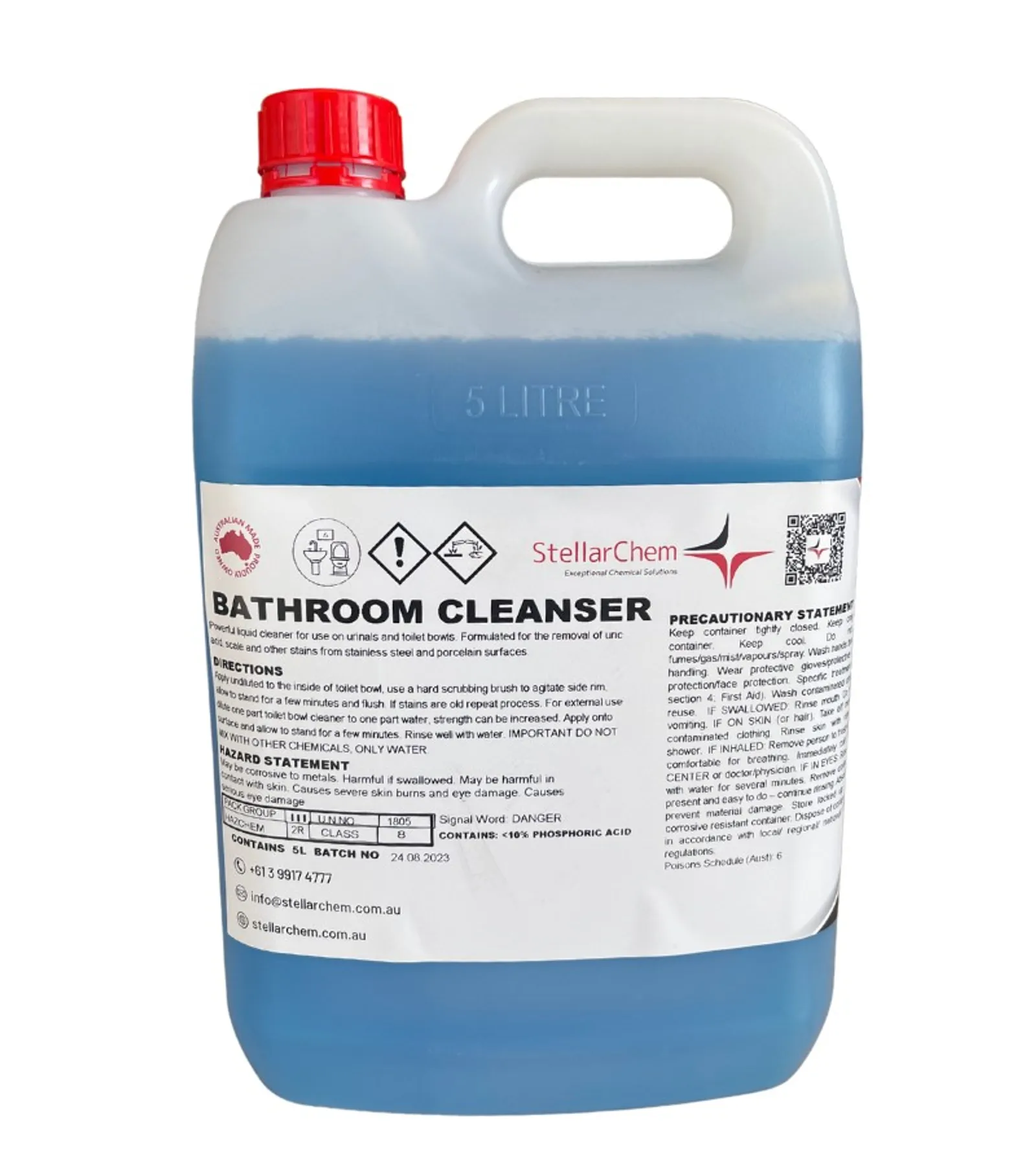 StellarChem WCIBC5 - Bathroom Cleanser Liquid 5L