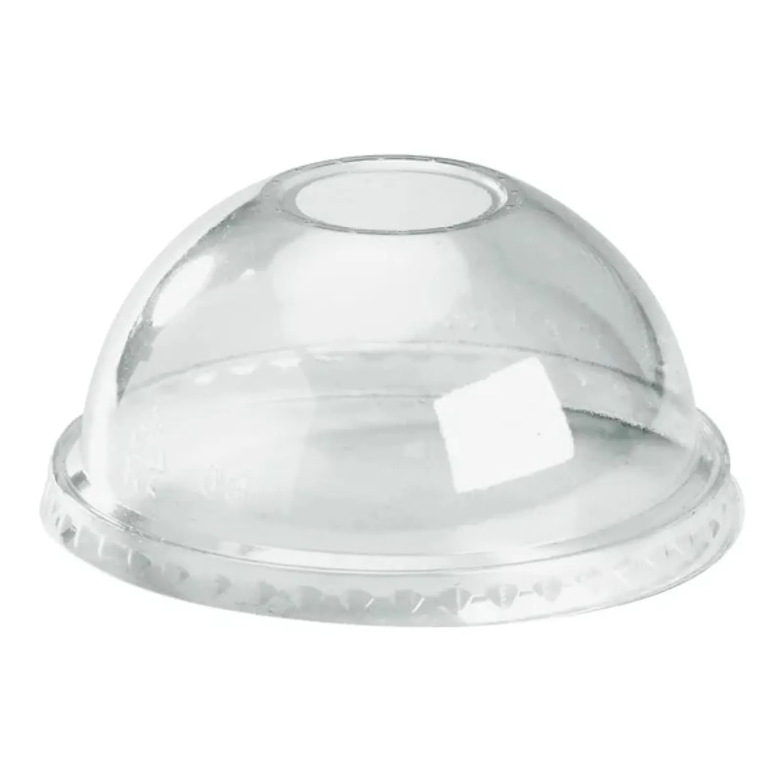 BioPak C-96D(B) - 300-700ml Dome 22mm Hole Clear BioCup Lid