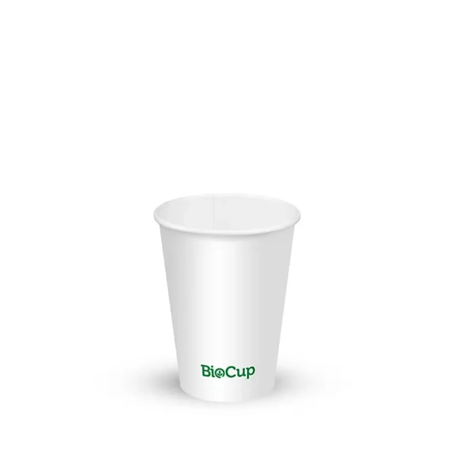 BioPak BCC-6-73-W - 200ml / 6oz (73mm) White Cold Paper Water BioCup