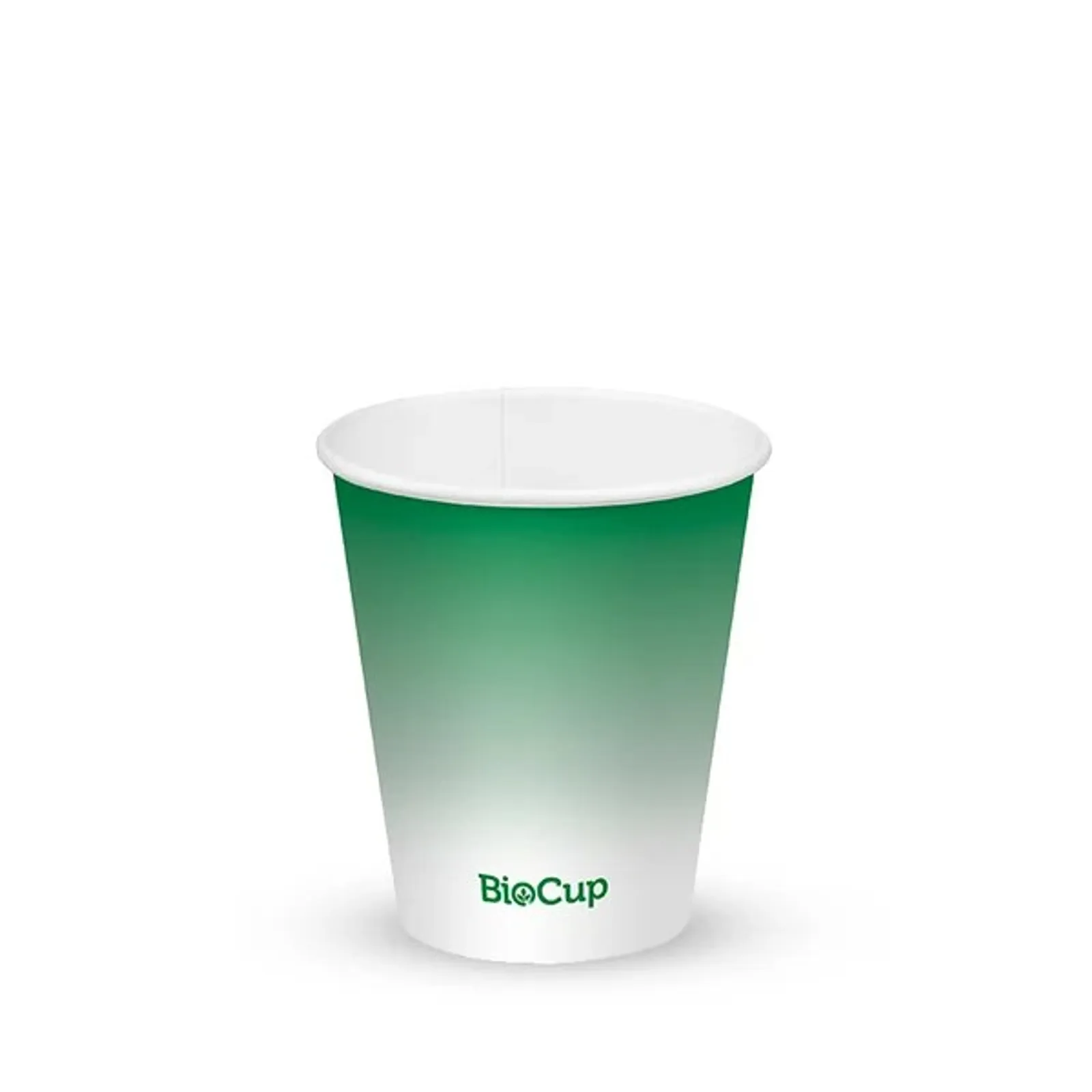 BioPak BCC-10-G - 300ml / 10oz (90mm) Green Cold Paper BioCup