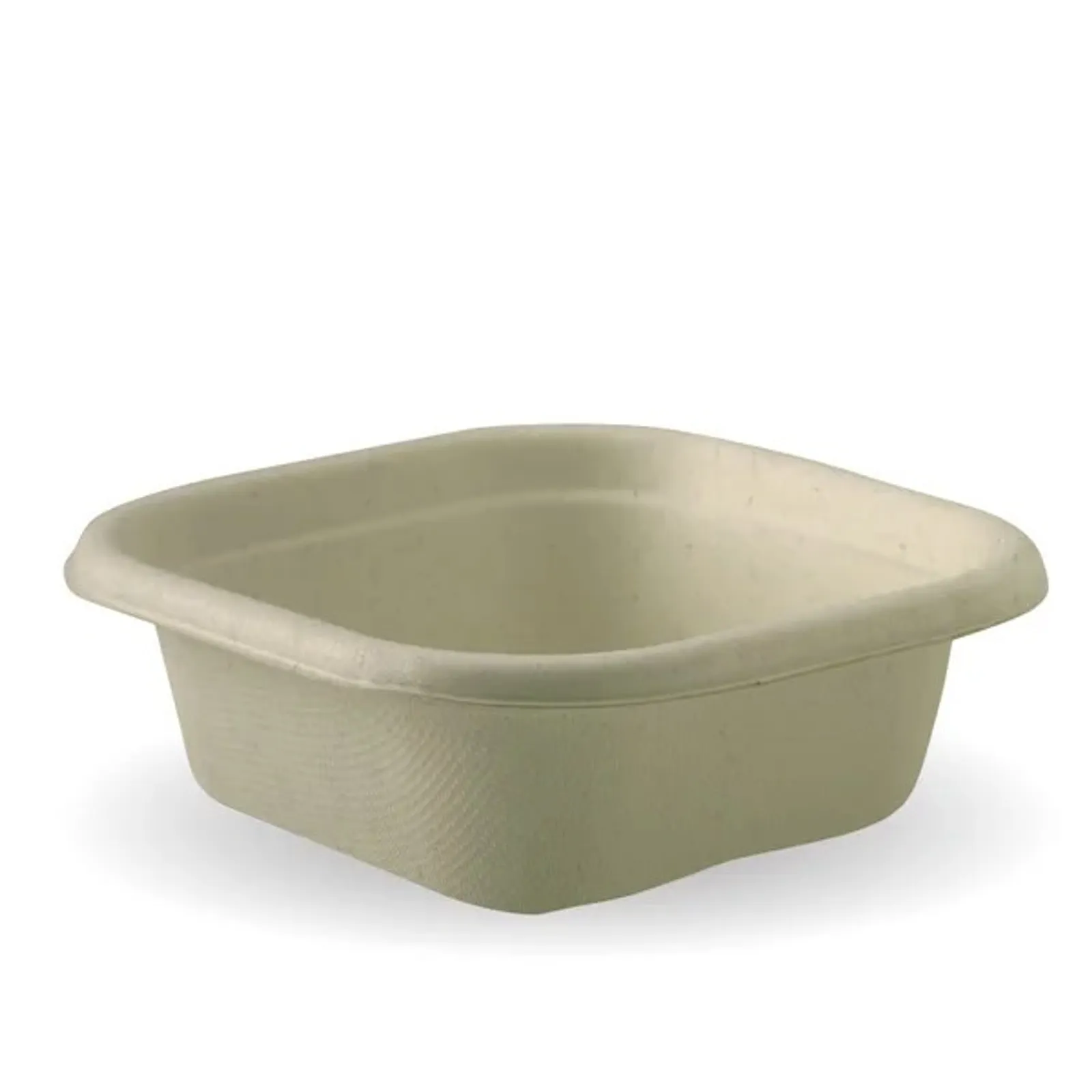 BioPak B-SLB-280-N - 280ml Natural Plant Fibre Takeaway Base