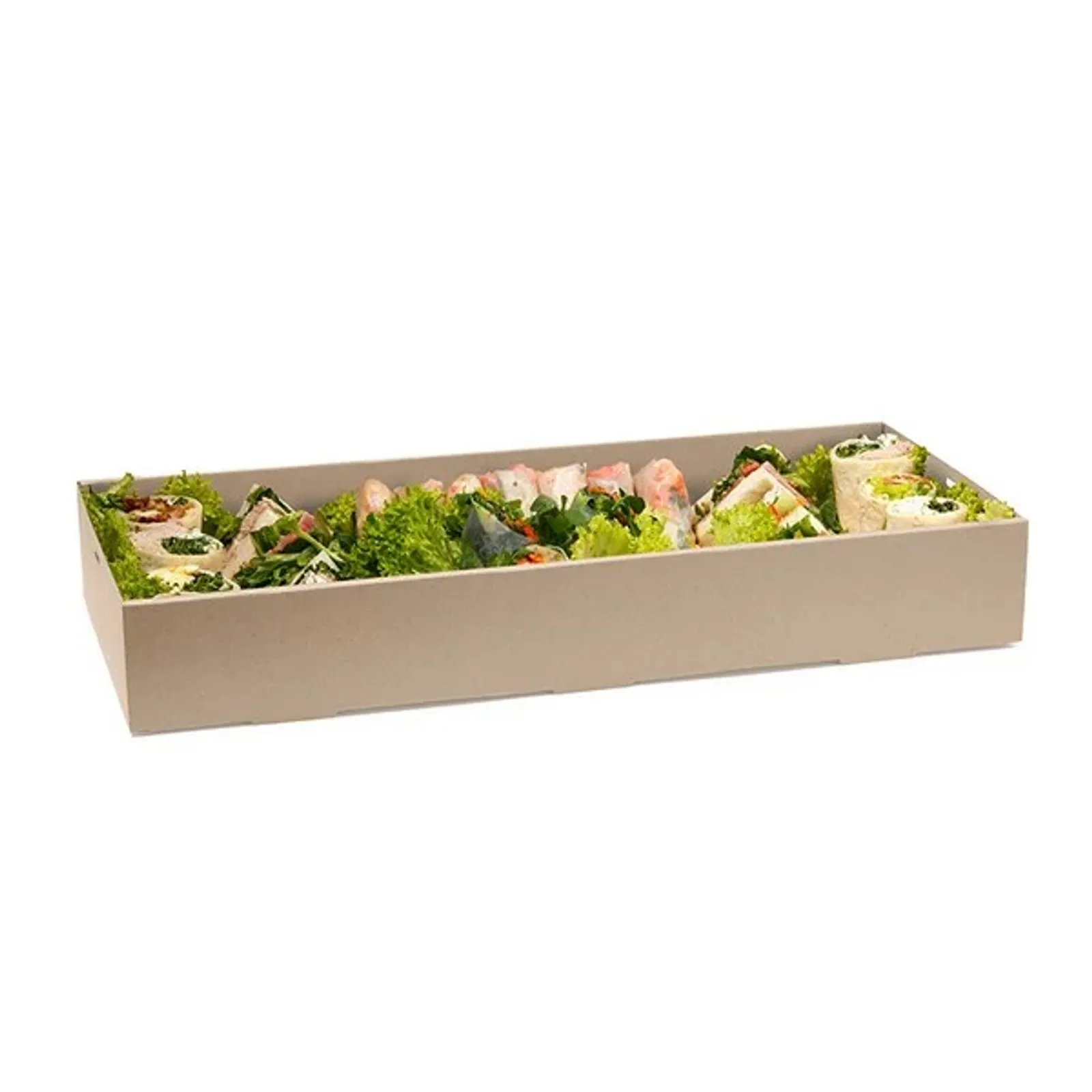 BioPak BB-CB-L - Large BioBoard Catering Tray Base
