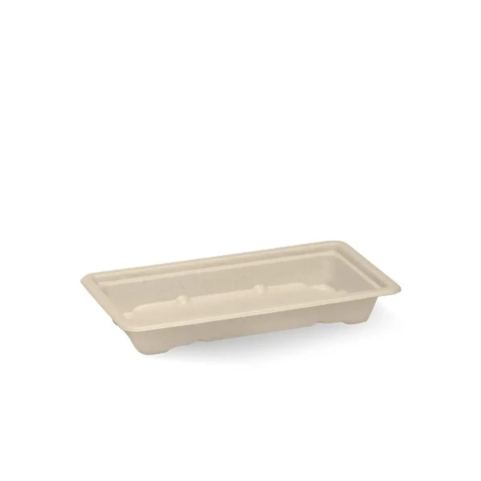BioPak B-ST-SMALL - Small Plant Fibre Sushi Tray