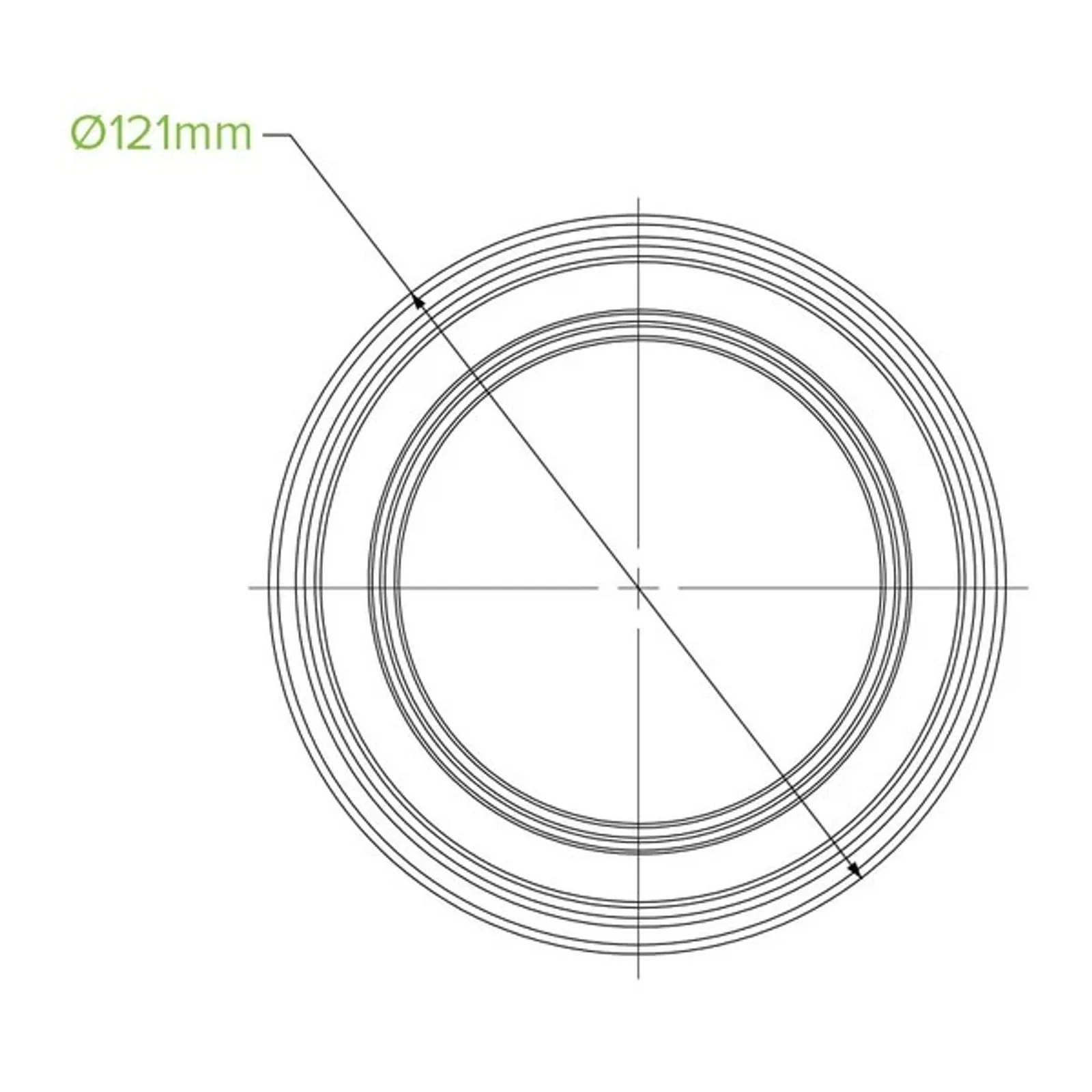 BioPak P-700 - 700ml Clear BioBowl