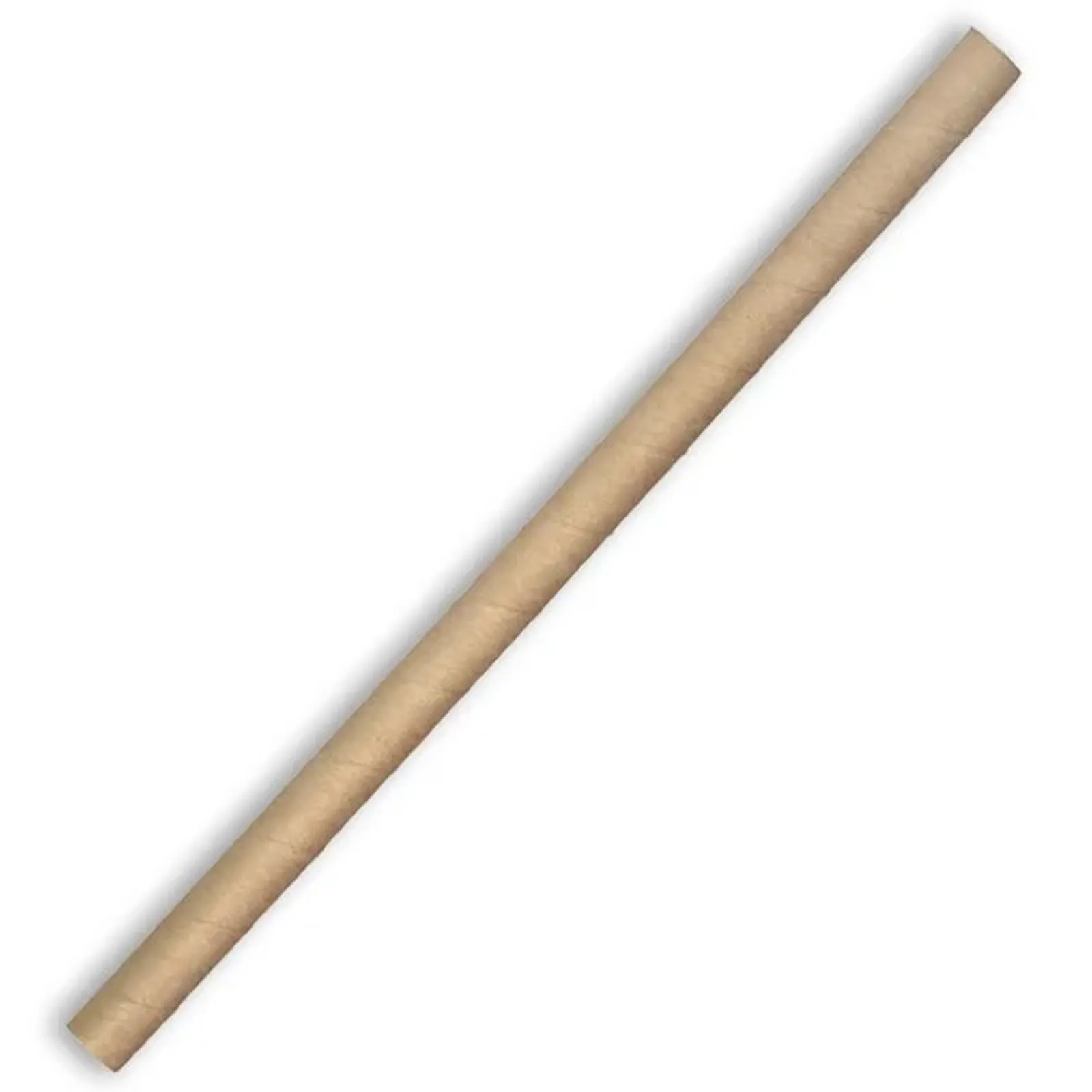 BioPak JP-PBS-10X197-KRAFT - 10mm Jumbo Kraft BioStraw