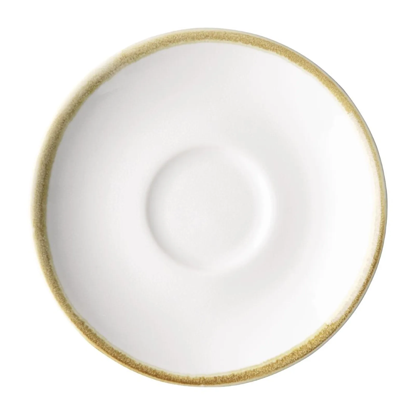 Olympia FB987 - Olympia Kiln Chalk Saucer (for FB986) - 115mm (Box 6)