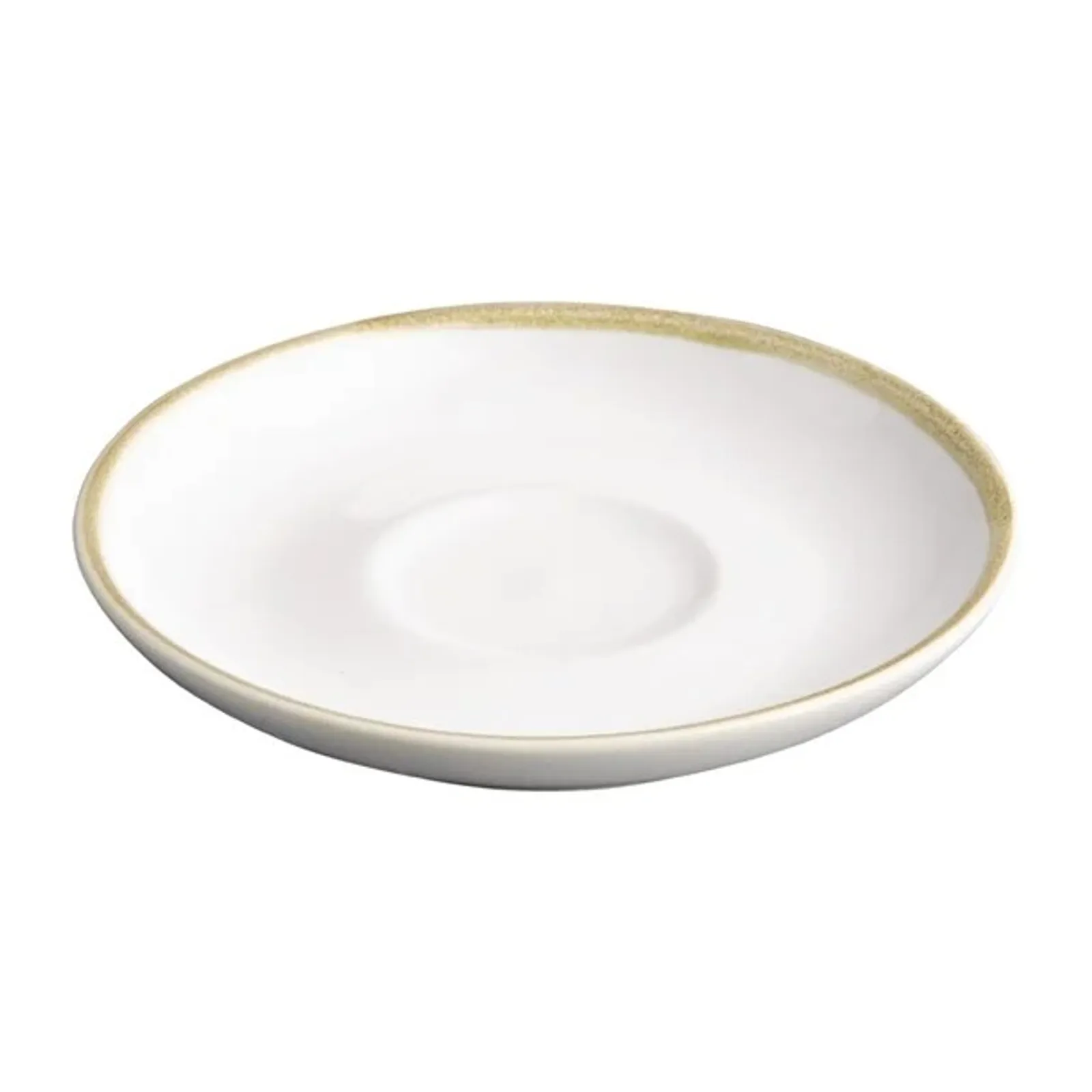Olympia FB991 - Olympia Kiln Chalk Saucer (for FB990) - 160mm (Box 6)