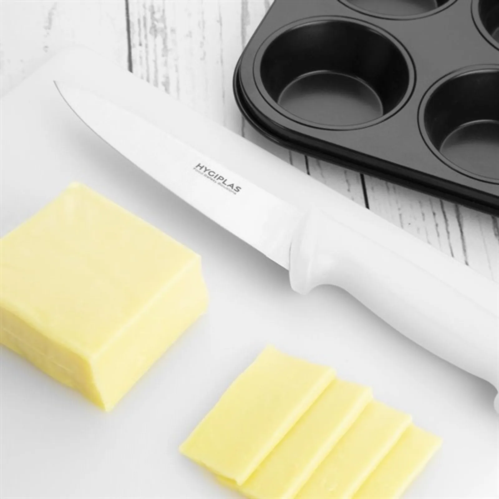 Hygiplas CH045 - High Density Antibacterial Chopping Board Set - 450x300x10mm (Set 7)