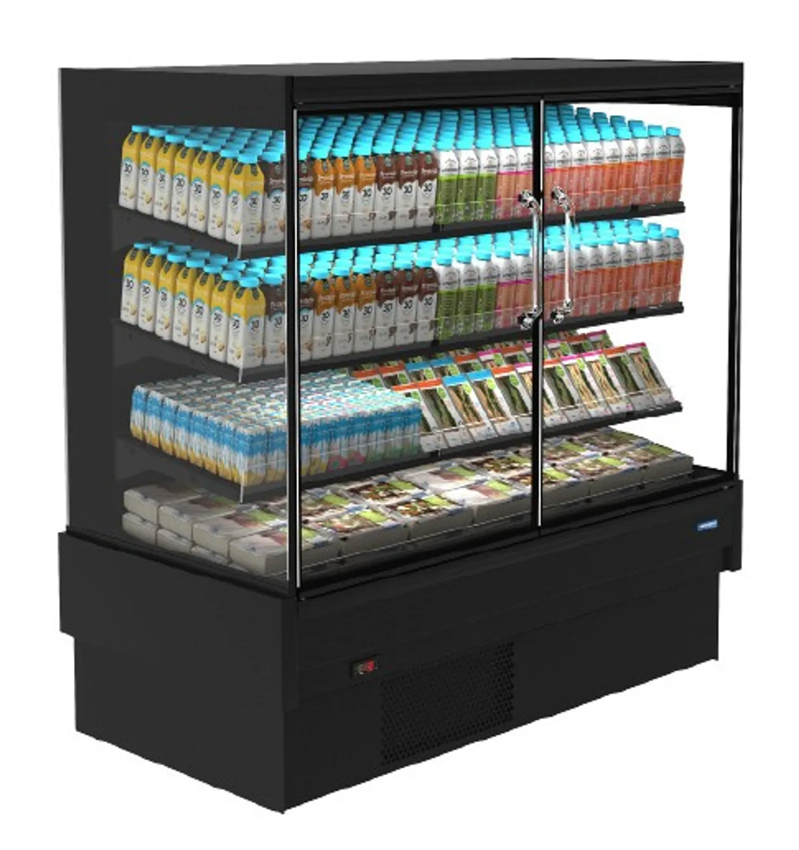 Hussmann SGND153S-Q4-3 - Semi Vertical Chiller with Swing Doors 1955mm