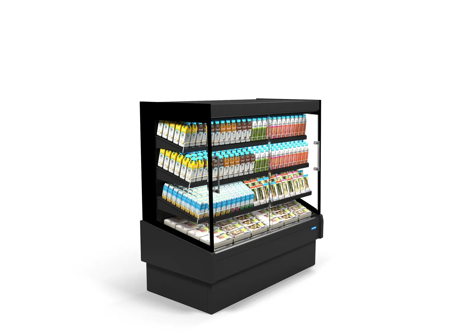 Hussmann SGND153S-Q5-3 - Semi Vertical Chiller with Sliding Doors 1955mm