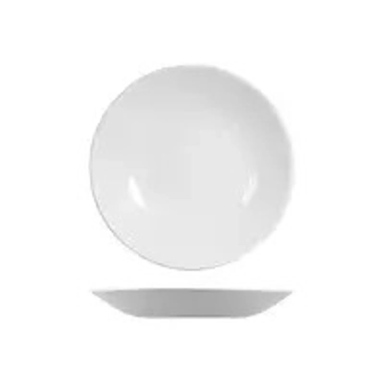 Churchill 9931825 Bamboo - Deep Coupe Plate 255mm