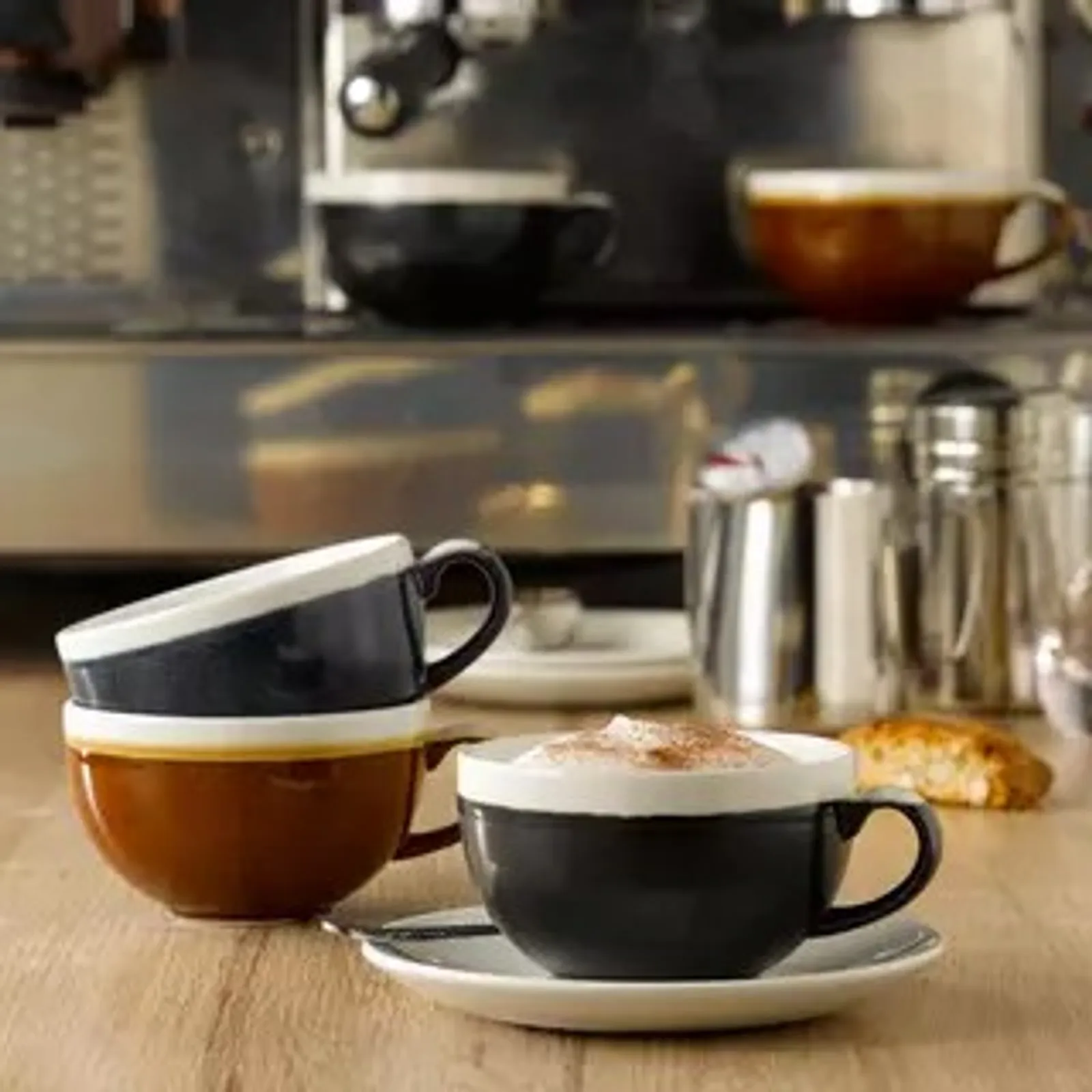 Churchill 9977008-SB Monochrome - Cappuccino Cup 227ml