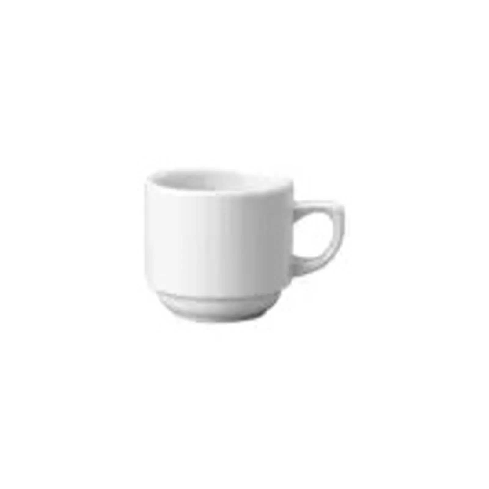 Churchill 9966008 White Holloware - Stackable Tea Cup 196ml