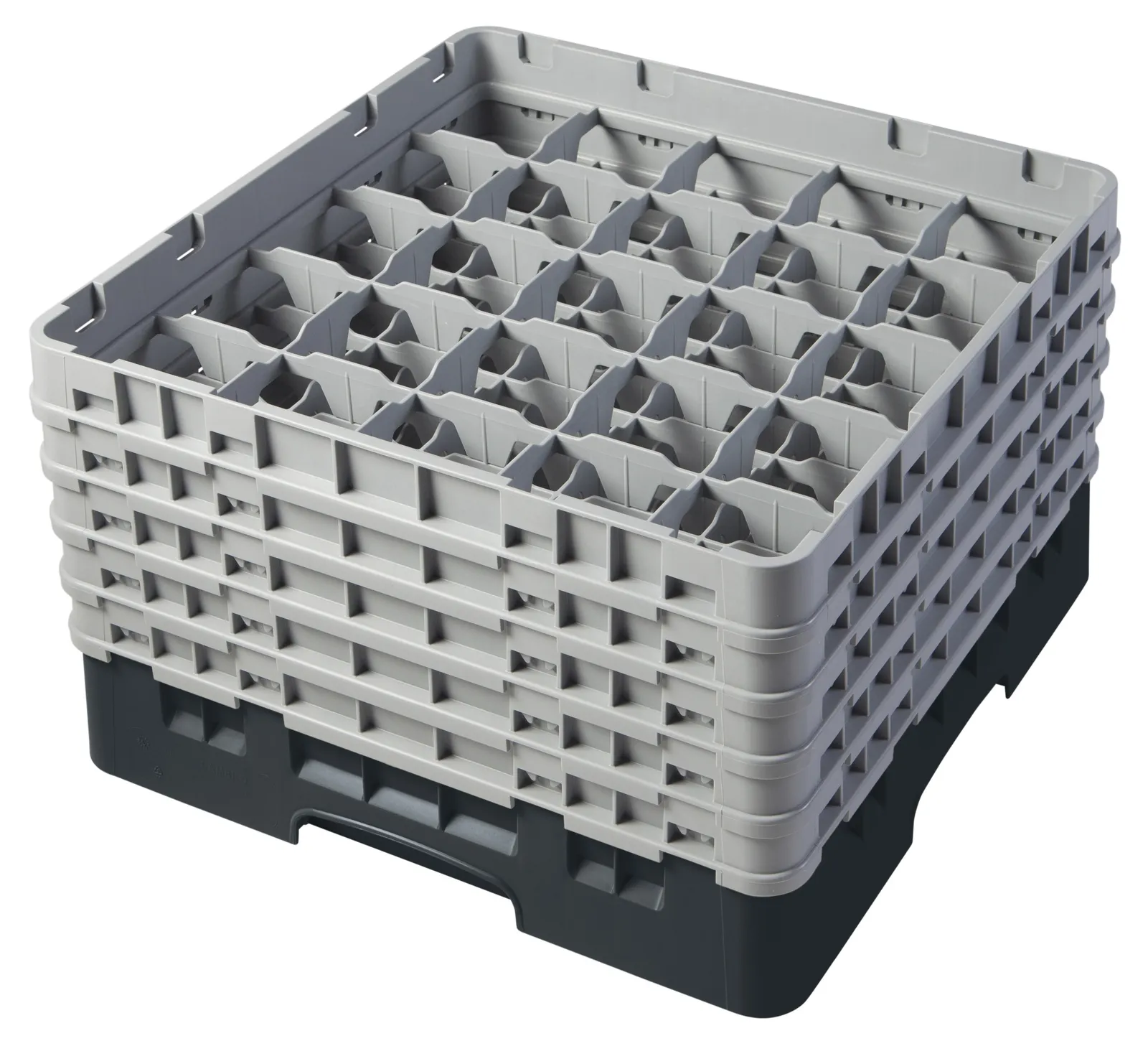 Cambro 25S958 - Glass Racks Full Size w/ 5 Extender - 25 Compartment