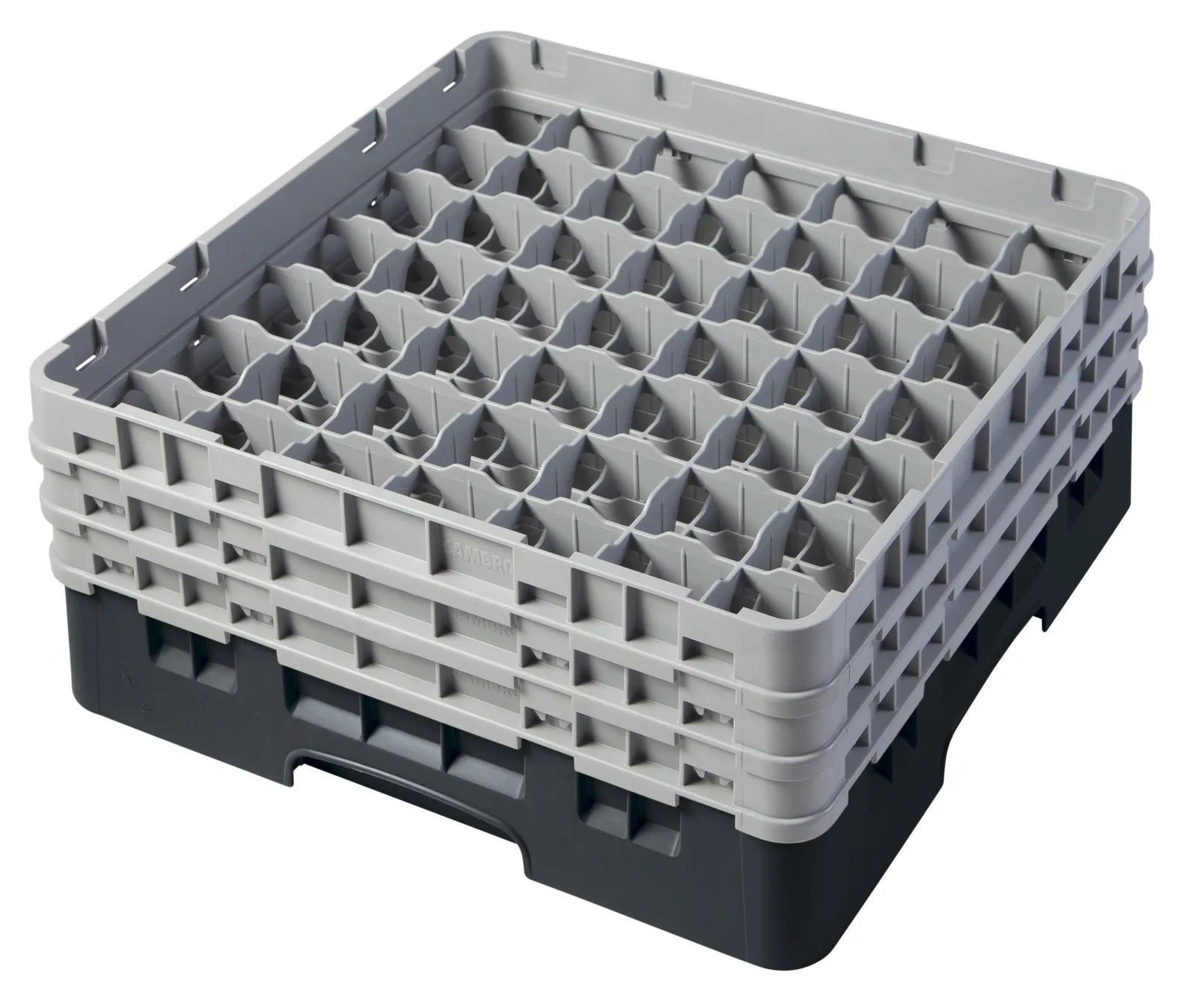 Cambro 49S638 - Glass Racks Full Size w/ 3 Extender - 49 Compartment