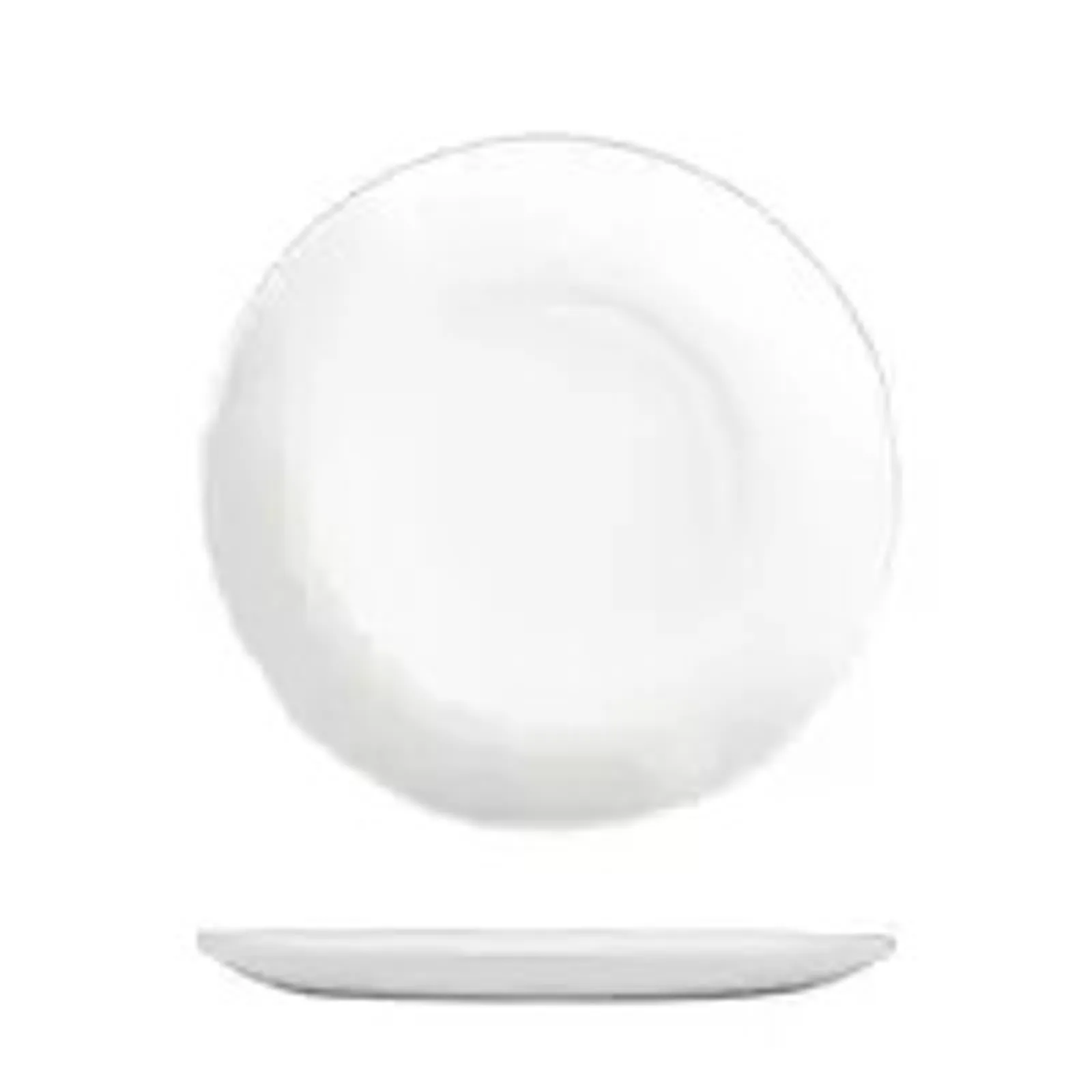 Dudson White 991309 - Organic Coupe Plate 230mm